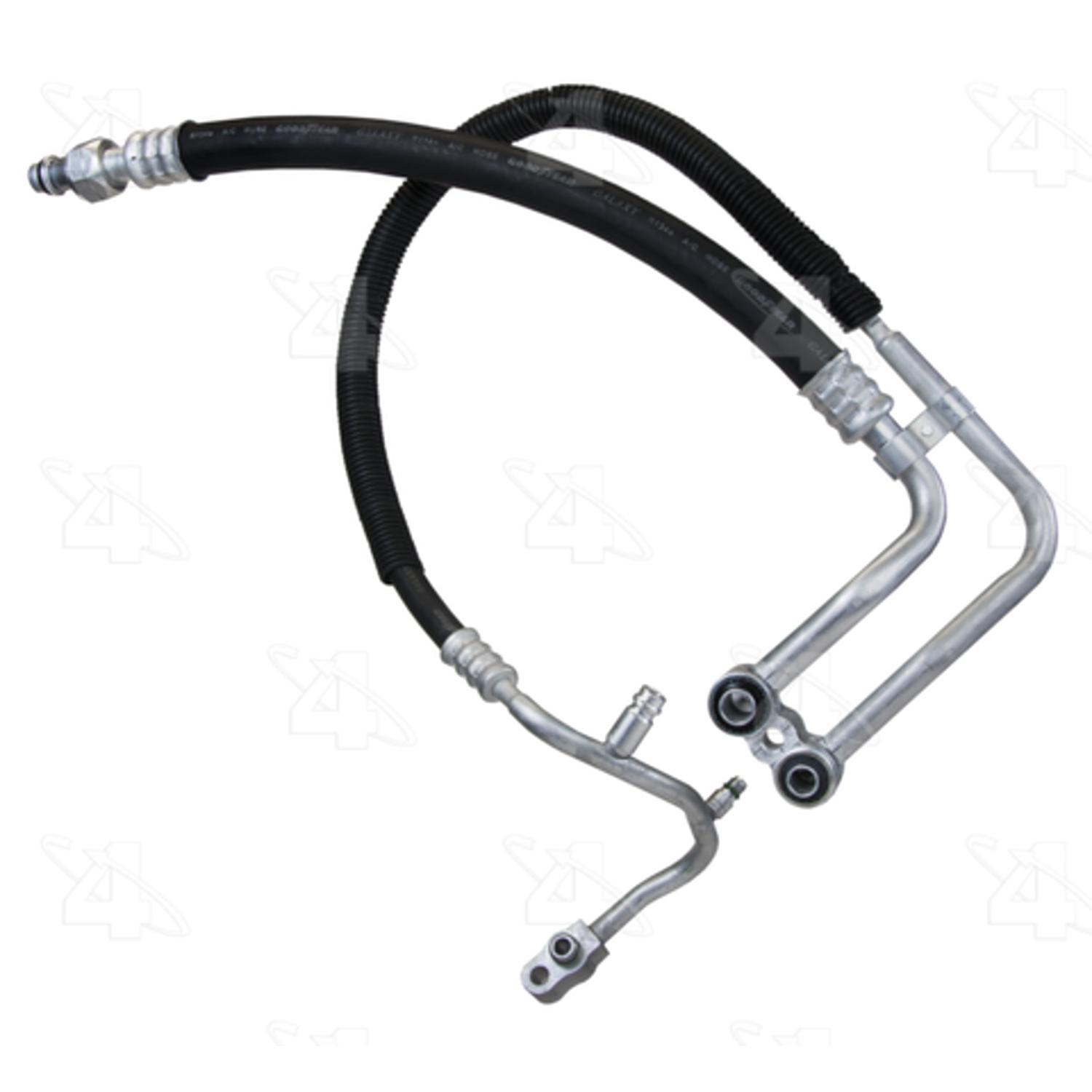 Four Seasons 56470 - A/C Refrigerant Discharge / Suction Hose Assembly Four Seasons 56470 A/C Manifold Hose Assembly product image 1 of 6