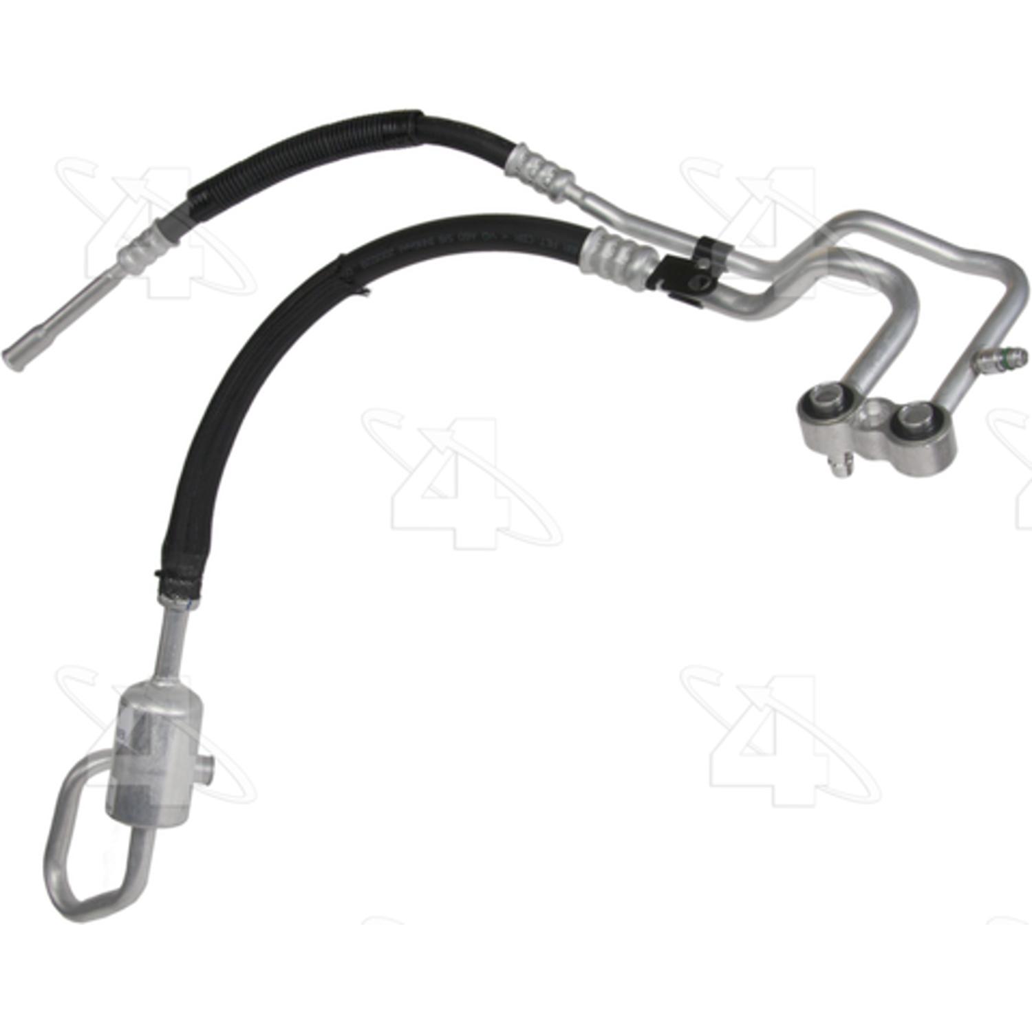 Four Seasons 56508 - A/C Refrigerant Discharge / Suction Hose Assembly Four Seasons 56508 A/C Manifold Hose Assembly product image 1 of 1