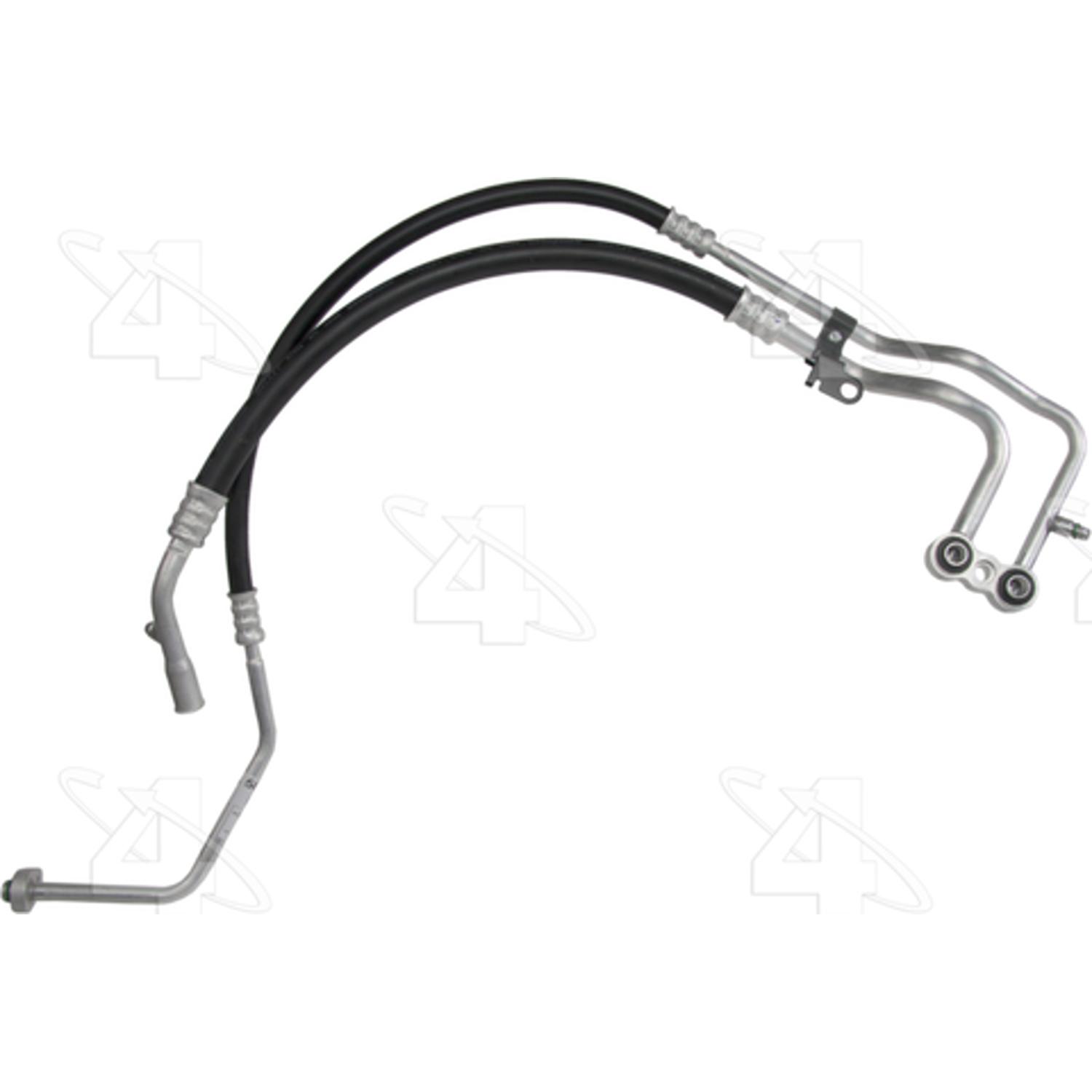 Four Seasons 56509 - A/C Refrigerant Discharge / Suction Hose Assembly Four Seasons 56509 A/C Manifold Hose Assembly product image 1 of 1