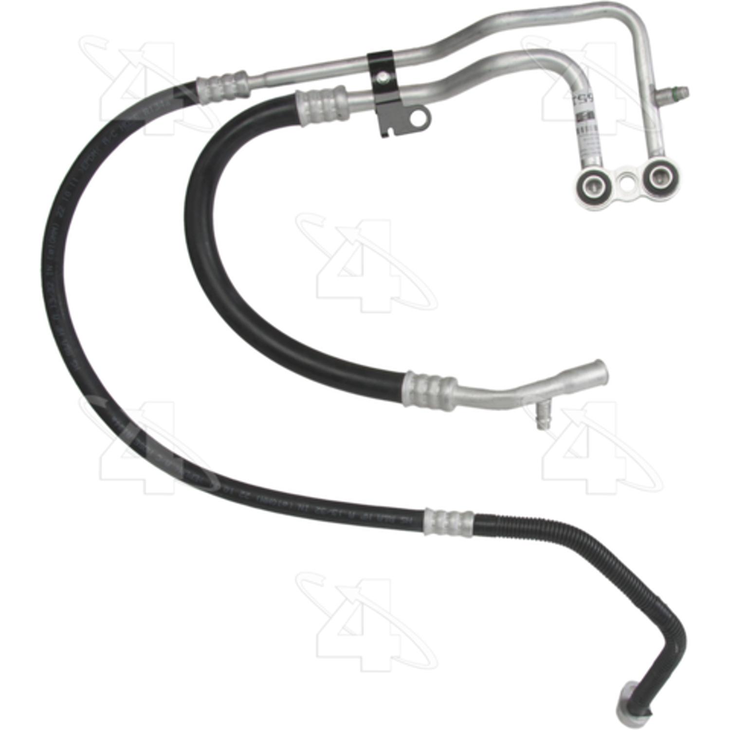 Four Seasons 56510 - A/C Refrigerant Discharge / Suction Hose Assembly Four Seasons 56510 A/C Manifold Hose Assembly product image 1 of 1