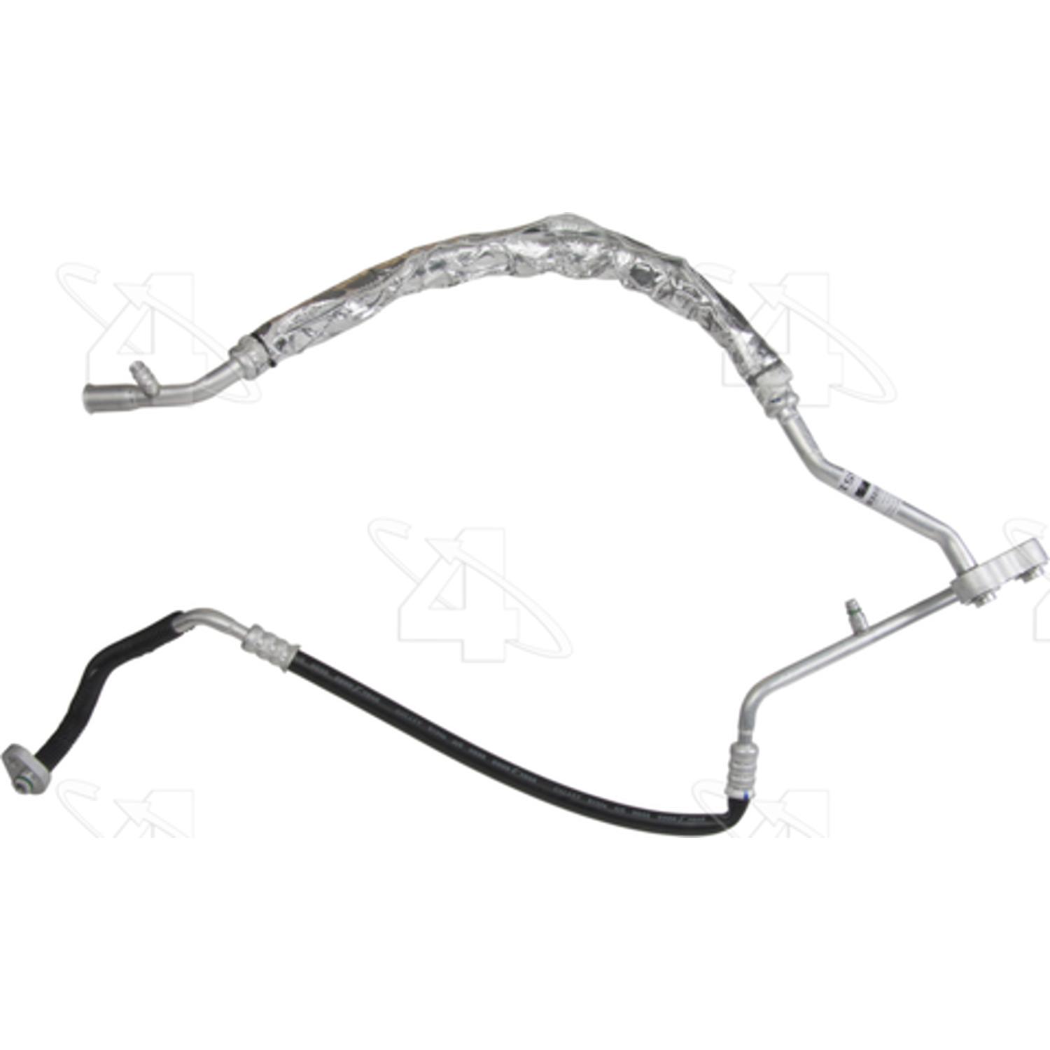 Four Seasons 56511 - A/C Refrigerant Discharge / Suction Hose Assembly Four Seasons 56511 A/C Manifold Hose Assembly product image 1 of 1