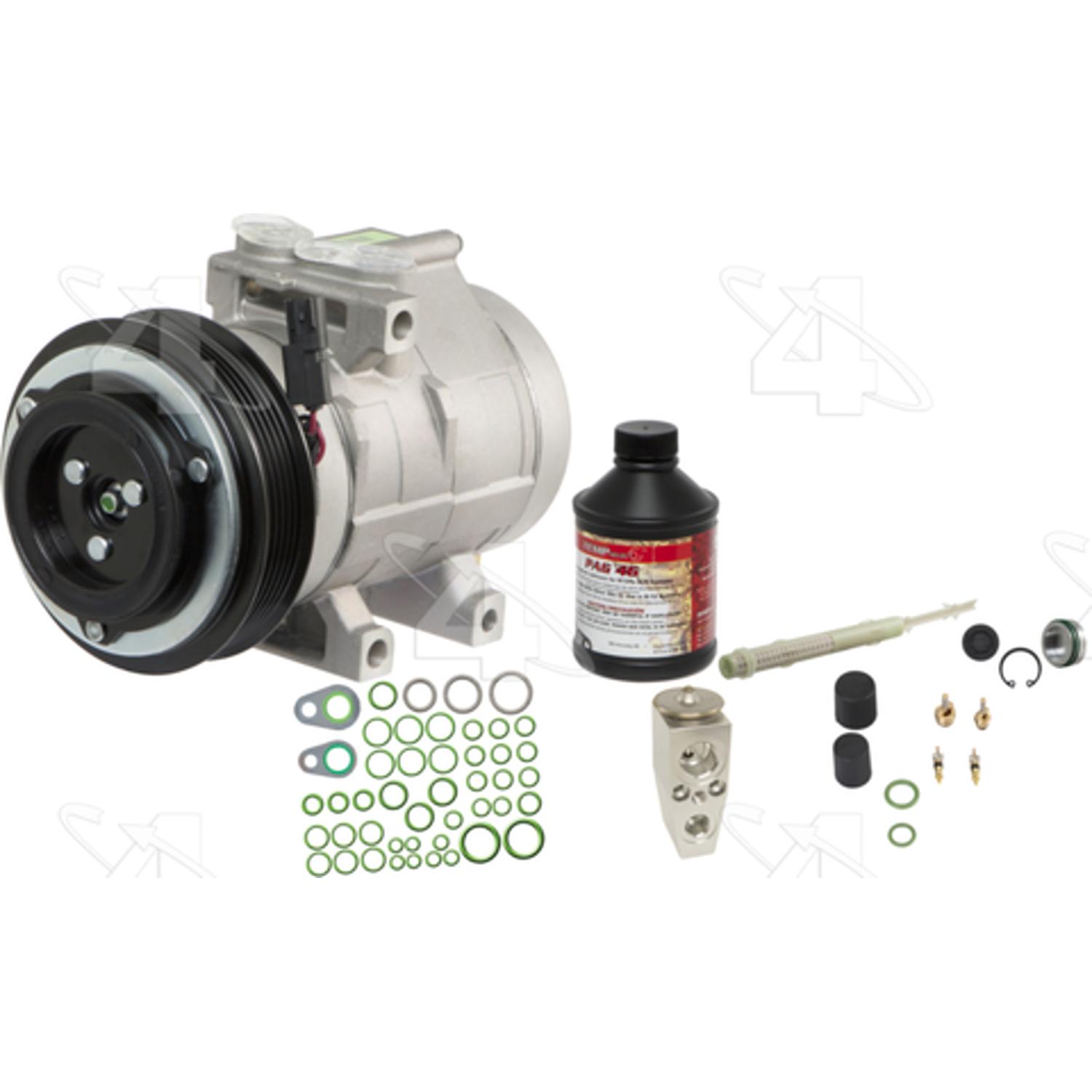 Four Seasons 5652NK - A/C Compressor and Component Kit Four Seasons 5652NK A/C Compressor and Component Kit product image 1 of 5