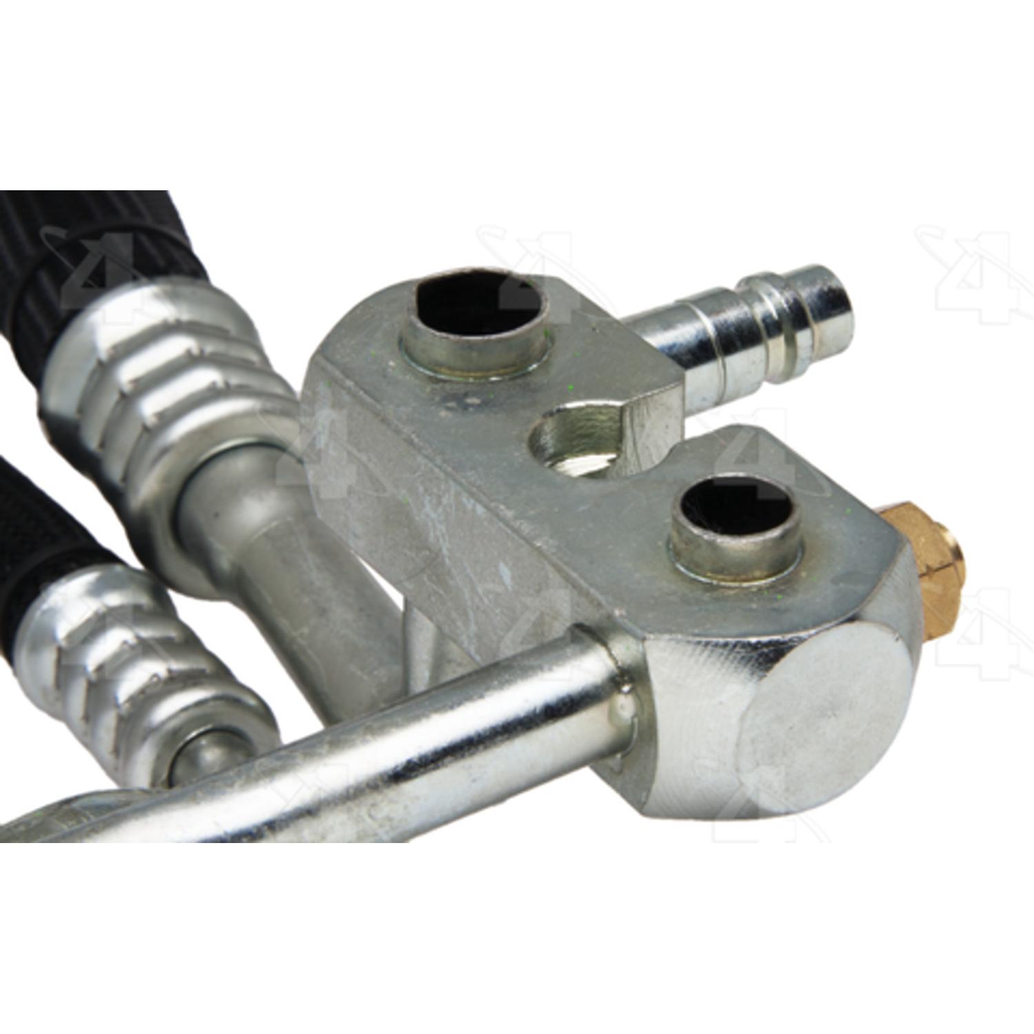 Four Seasons 56591 - A/C Refrigerant Discharge / Suction Hose Assembly Four Seasons 56591 A/C Manifold Hose Assembly product image 2 of 5