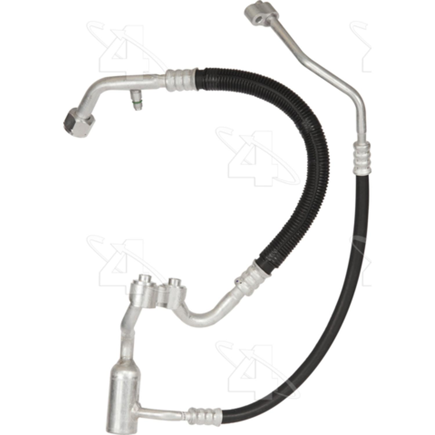 Four Seasons 56663 - A/C Refrigerant Discharge / Suction Hose Assembly Four Seasons 56663 A/C Manifold Hose Assembly product image 2 of 2