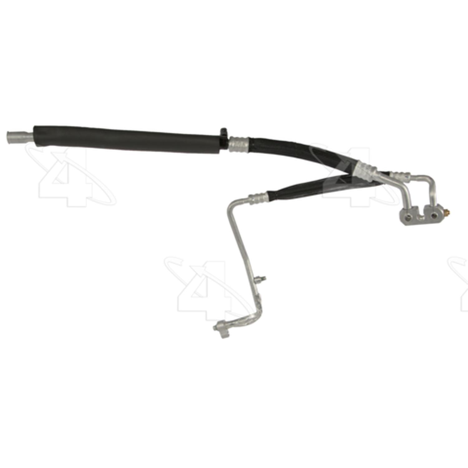 Four Seasons 56676 - A/C Refrigerant Discharge / Suction Hose Assembly Four Seasons 56676 A/C Manifold Hose Assembly product image 1 of 6