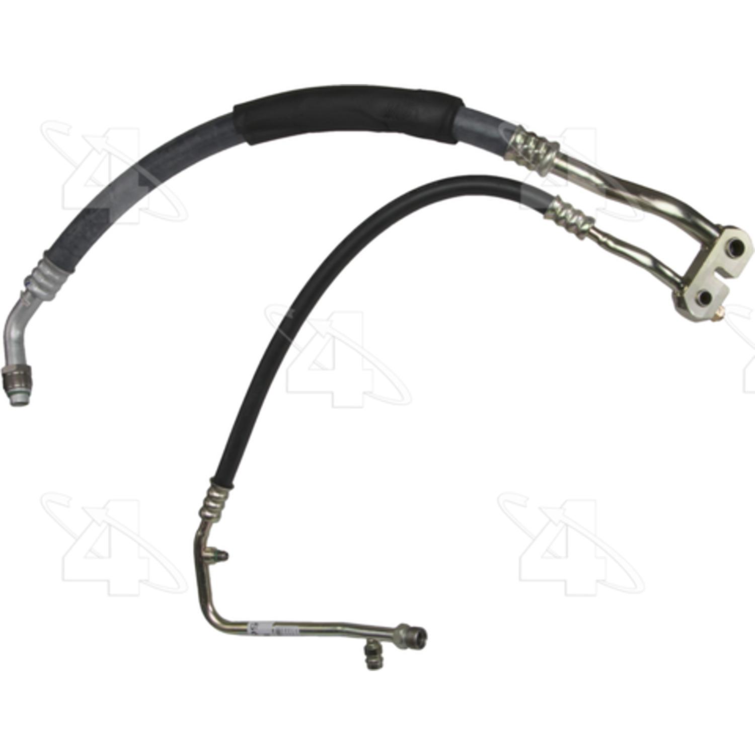 Four Seasons 56683 - A/C Refrigerant Discharge / Suction Hose Assembly Four Seasons 56683 A/C Manifold Hose Assembly product image 1 of 1