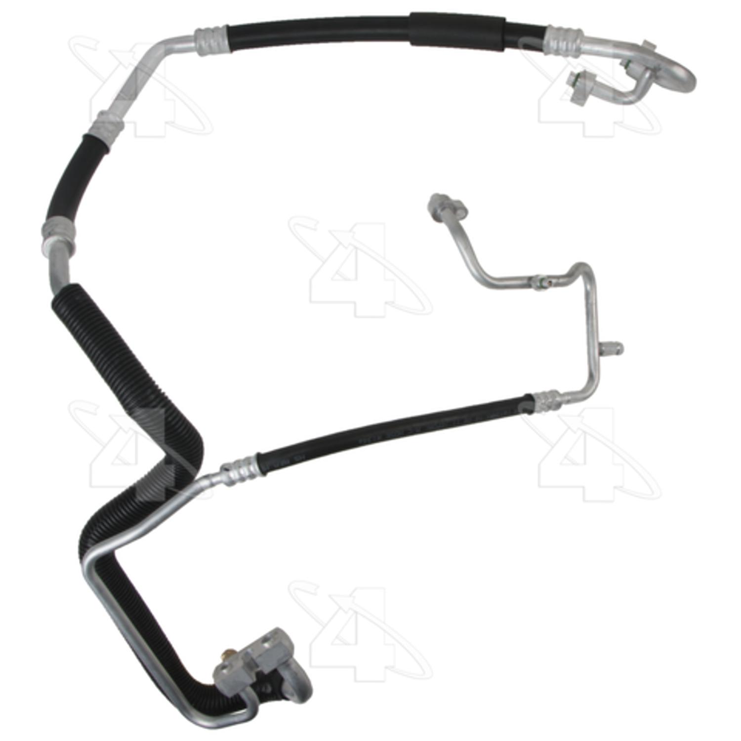 Four Seasons 56693 - A/C Refrigerant Discharge / Suction Hose Assembly Four Seasons 56693 A/C Manifold Hose Assembly product image 1 of 1