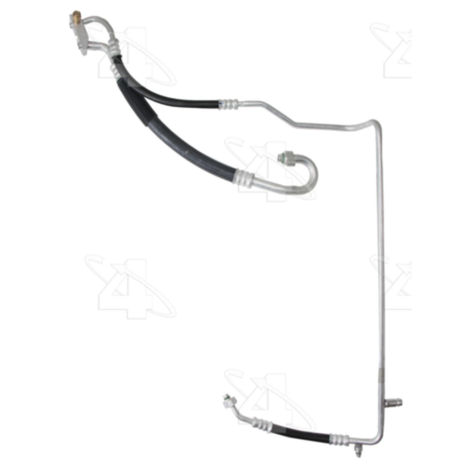 Four Seasons 56694 - A/C Refrigerant Discharge / Suction Hose Assembly Four Seasons 56694 A/C Manifold Hose Assembly product image 1 of 3