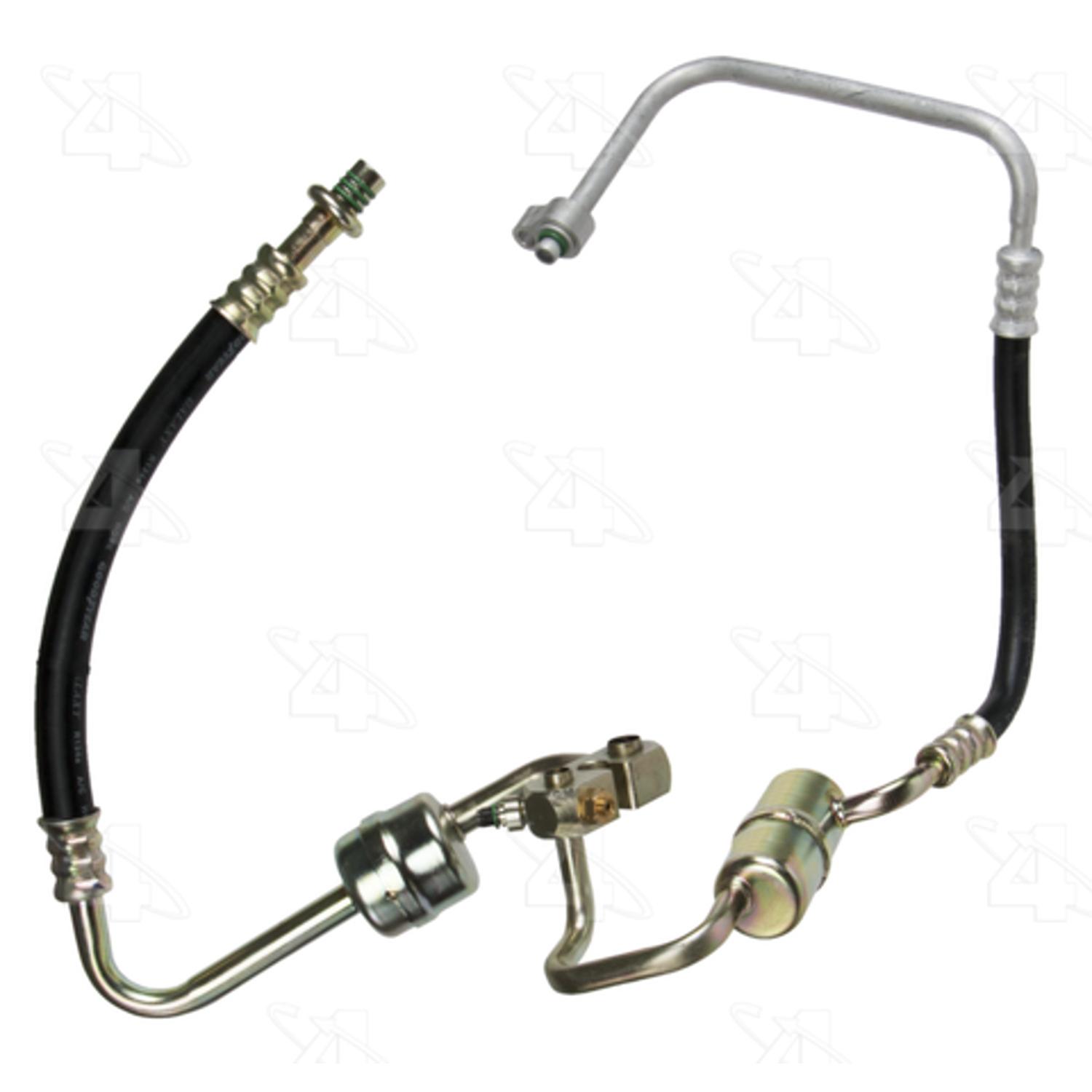 Four Seasons 56697 - A/C Refrigerant Discharge / Suction Hose Assembly Four Seasons 56697 A/C Manifold Hose Assembly product image 1 of 5
