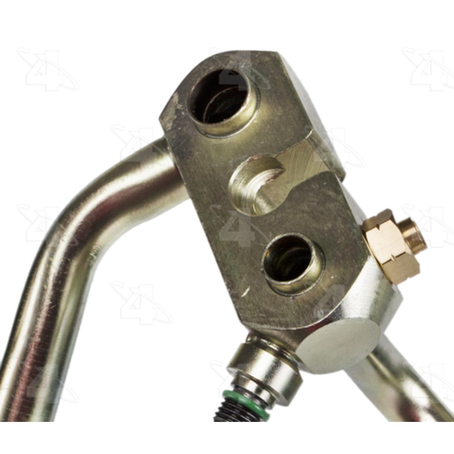 Four Seasons 56697 - A/C Refrigerant Discharge / Suction Hose Assembly Four Seasons 56697 A/C Manifold Hose Assembly product image 4 of 5