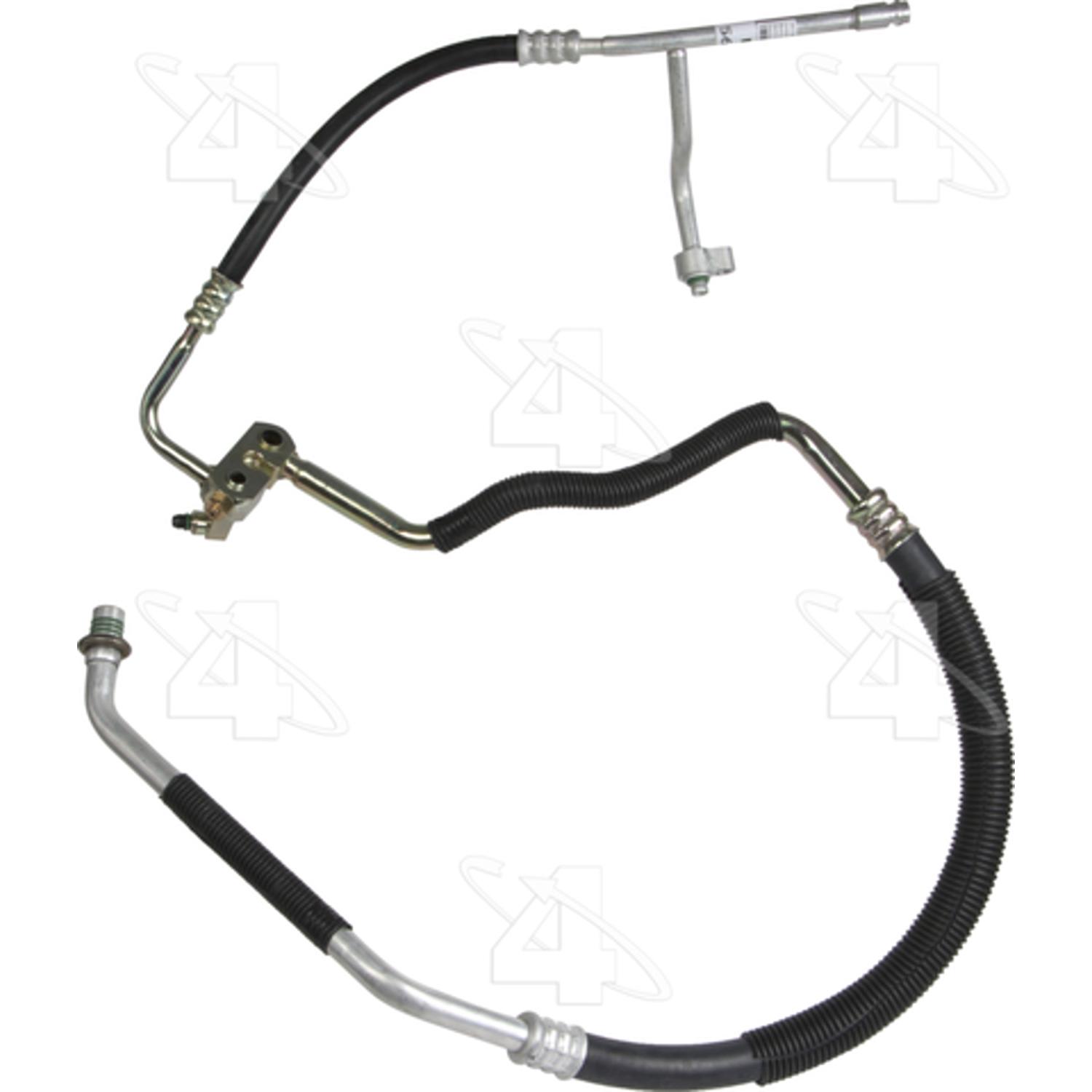 Four Seasons 56701 - A/C Refrigerant Discharge / Suction Hose Assembly Four Seasons 56701 A/C Manifold Hose Assembly product image 1 of 6