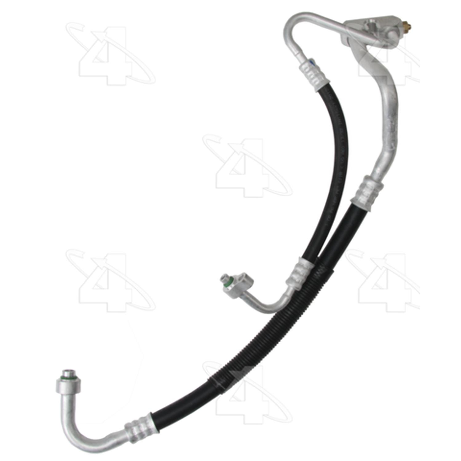 Four Seasons 56764 - A/C Refrigerant Discharge / Suction Hose Assembly Four Seasons 56764 A/C Manifold Hose Assembly product image 1 of 3
