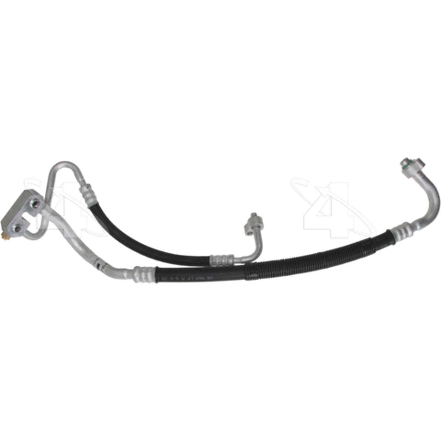 Four Seasons 56764 - A/C Refrigerant Discharge / Suction Hose Assembly Four Seasons 56764 A/C Manifold Hose Assembly product image 2 of 3