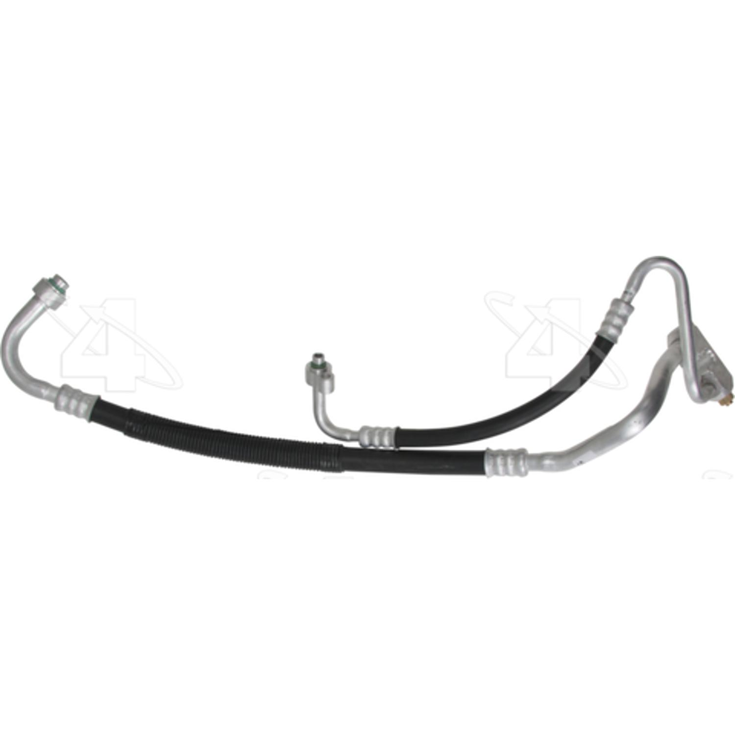 Four Seasons 56764 - A/C Refrigerant Discharge / Suction Hose Assembly Four Seasons 56764 A/C Manifold Hose Assembly product image 3 of 3