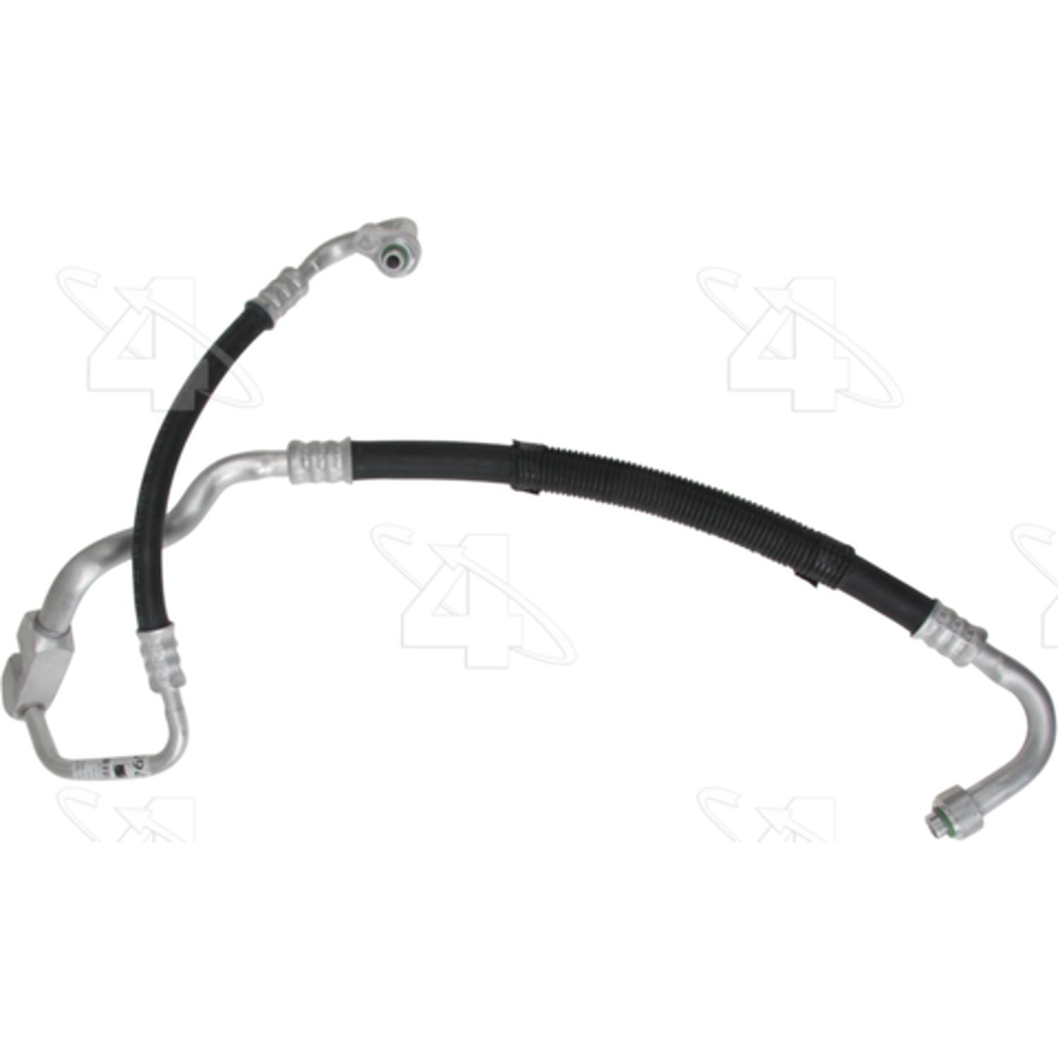 Four Seasons 56765 - A/C Refrigerant Discharge / Suction Hose Assembly Four Seasons 56765 A/C Manifold Hose Assembly product image 3 of 3