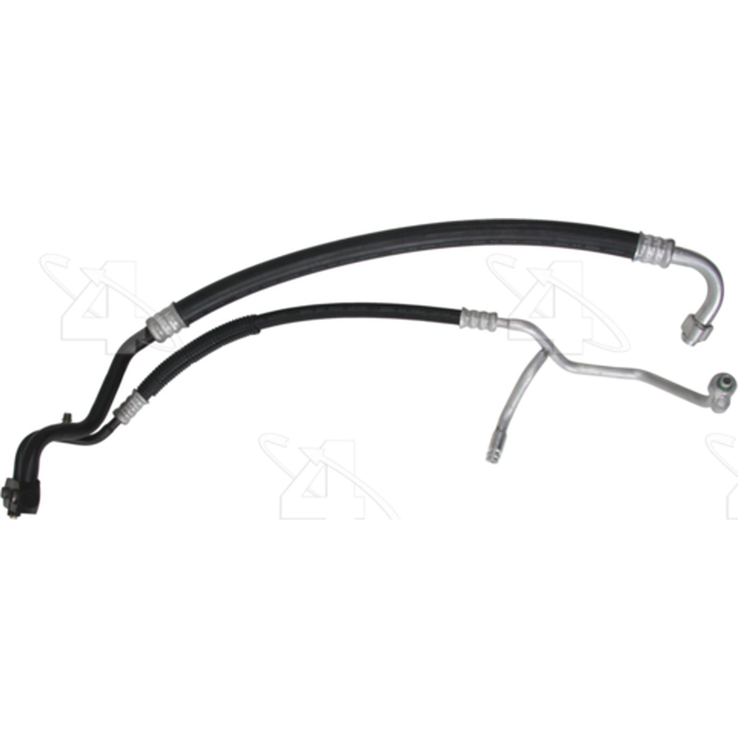 Four Seasons 56770 - A/C Refrigerant Discharge / Suction Hose Assembly Four Seasons 56770 A/C Manifold Hose Assembly product image 2 of 3