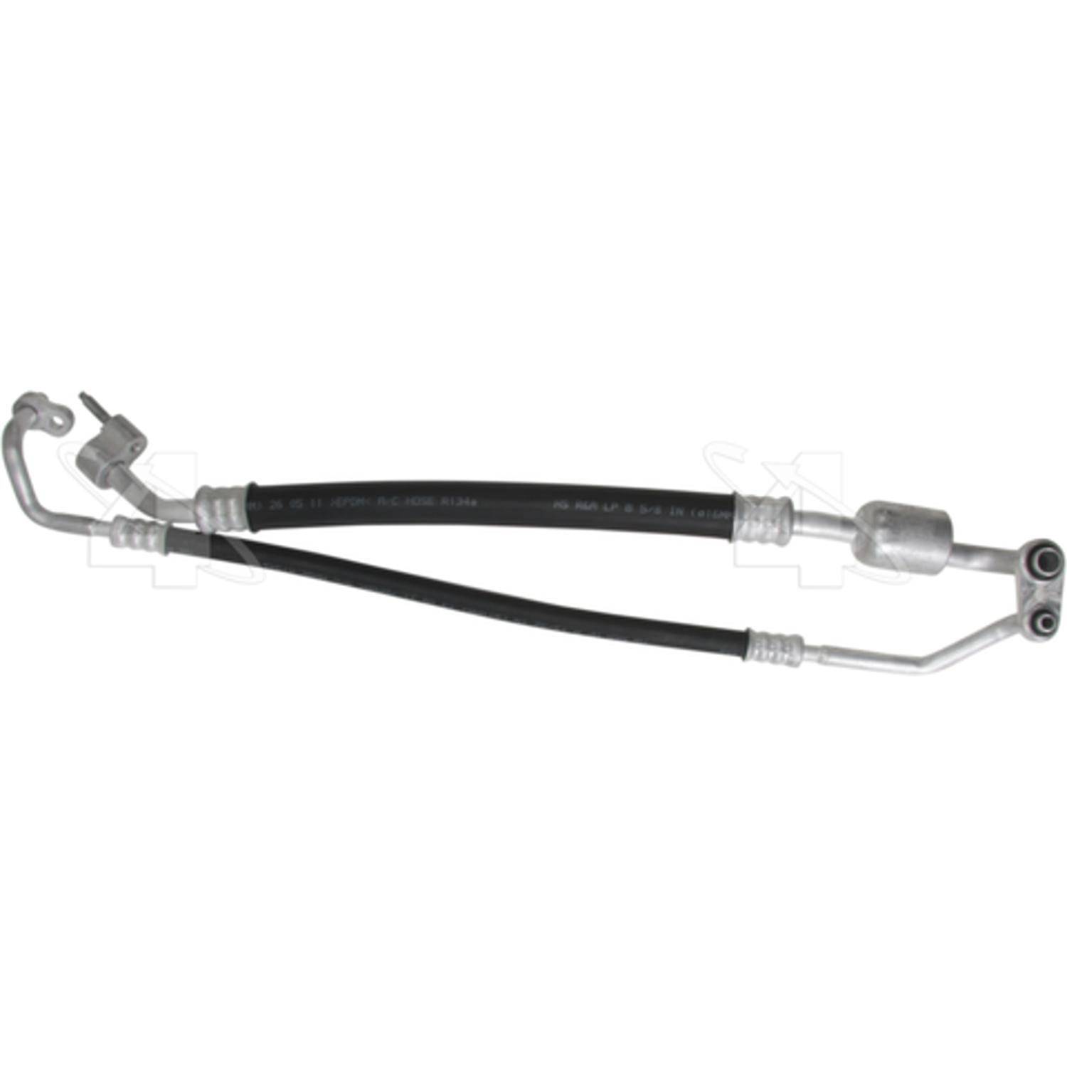 Four Seasons 56771 - A/C Refrigerant Discharge / Suction Hose Assembly Four Seasons 56771 A/C Manifold Hose Assembly product image 2 of 3