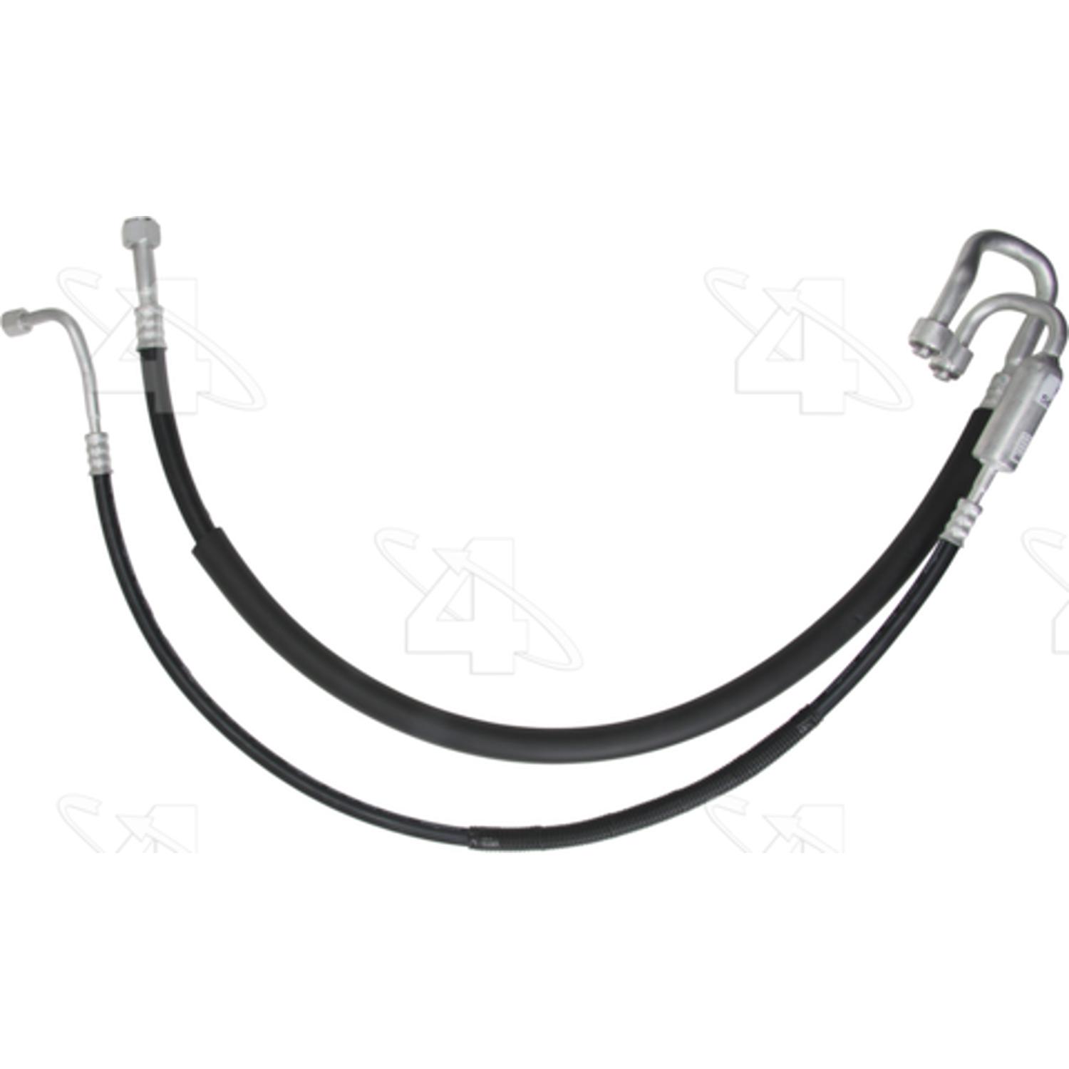 Four Seasons 56783 - A/C Refrigerant Discharge / Suction Hose Assembly Four Seasons 56783 A/C Manifold Hose Assembly product image 3 of 3
