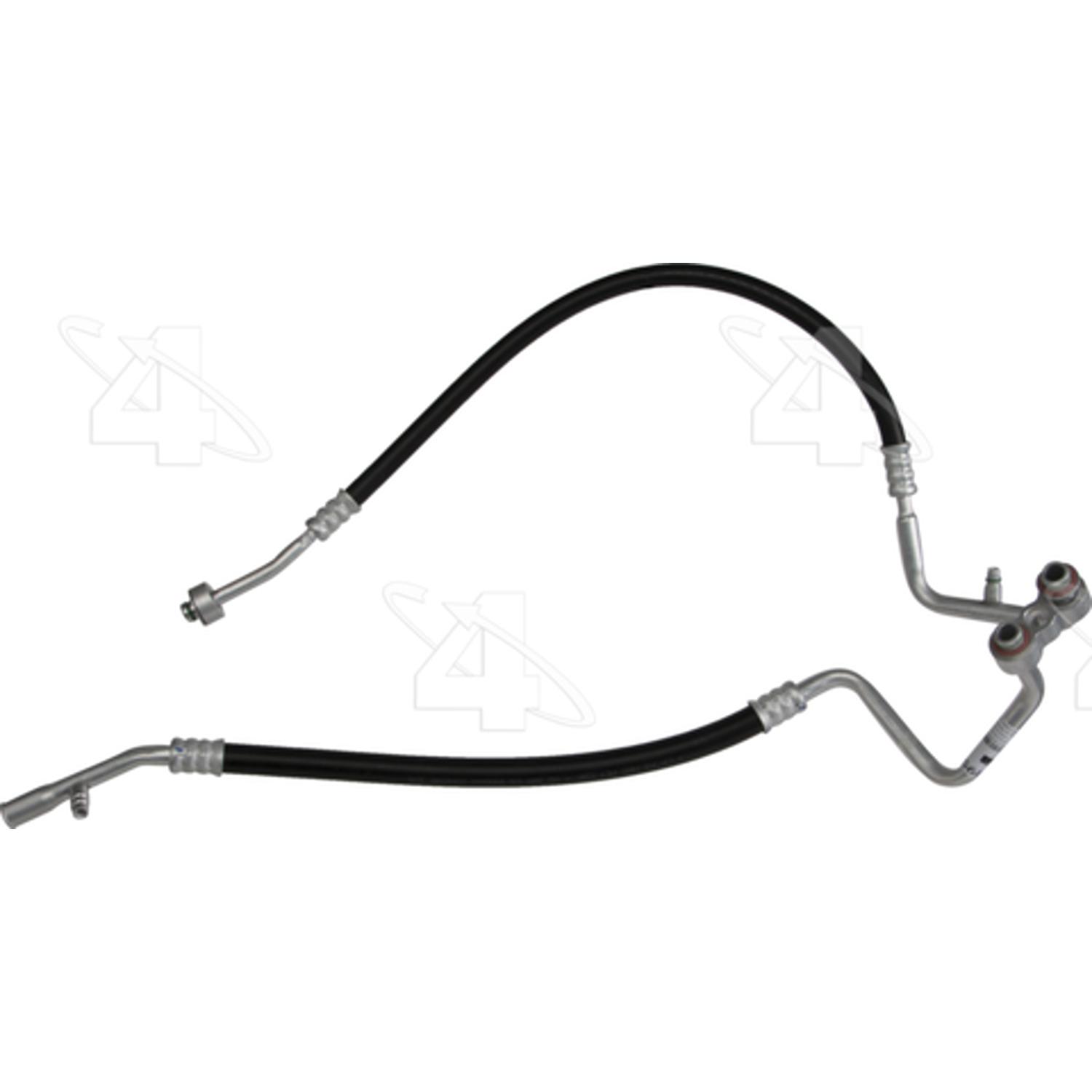 Four Seasons 56820 - A/C Refrigerant Discharge / Suction Hose Assembly Four Seasons 56820 A/C Manifold Hose Assembly product image 1 of 1