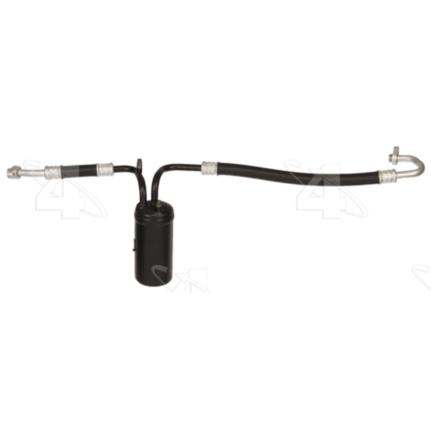 Four Seasons 56841 - A/C Refrigerant Suction Hose Four Seasons 56841 A/C Accumulator with Hose Assembly product image 1 of 1