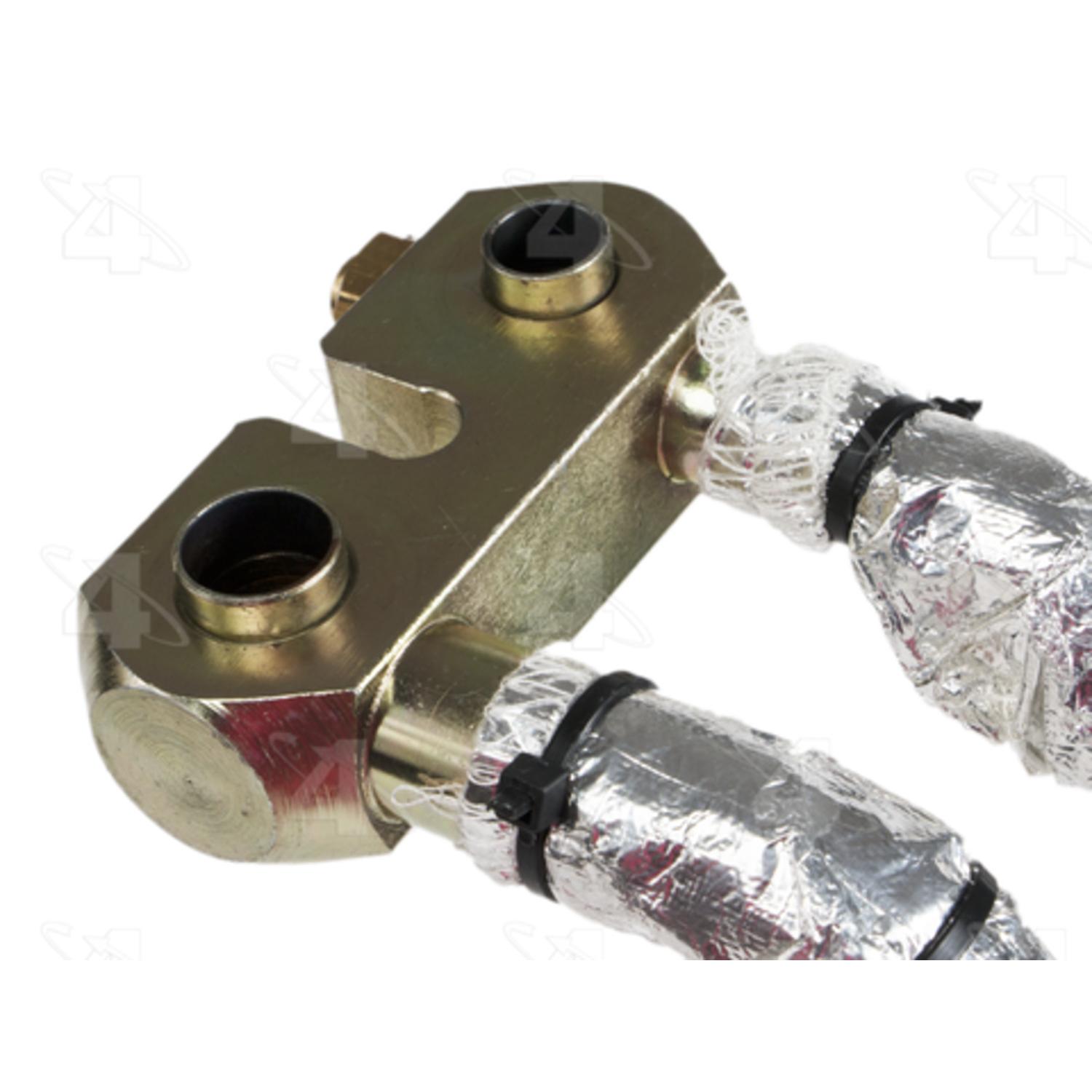 Four Seasons 56842 - A/C Refrigerant Discharge / Suction Hose Assembly Four Seasons 56842 A/C Manifold Hose Assembly product image 5 of 6