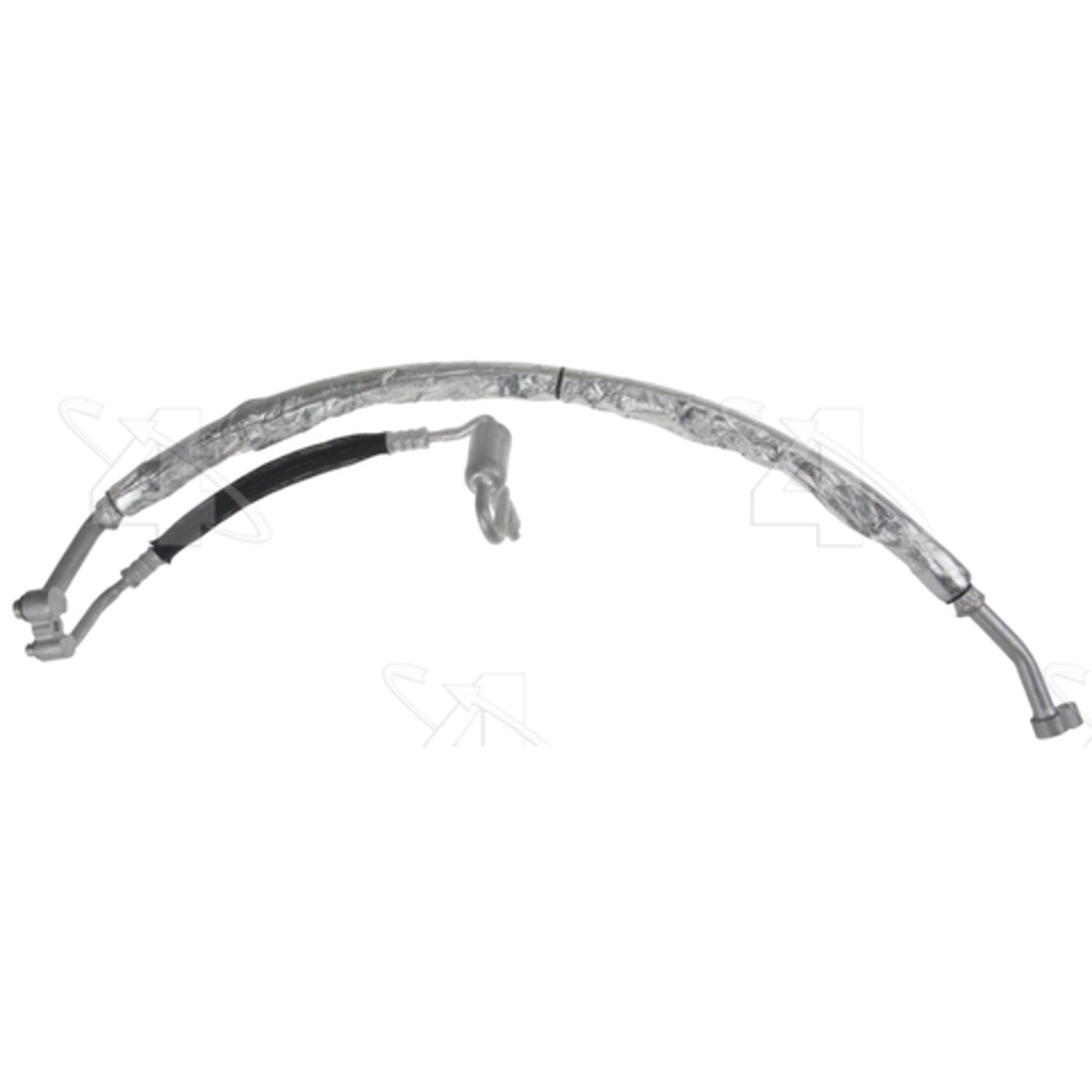 Four Seasons 56893 - A/C Refrigerant Discharge / Suction Hose Assembly Four Seasons 56893 A/C Manifold Hose Assembly product image 2 of 5