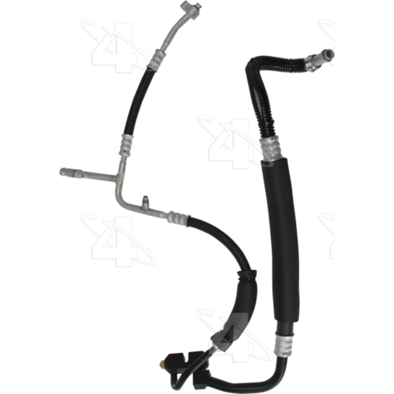 Four Seasons 56948 - A/C Refrigerant Discharge / Suction Hose Assembly Four Seasons 56948 A/C Manifold Hose Assembly product image 2 of 4