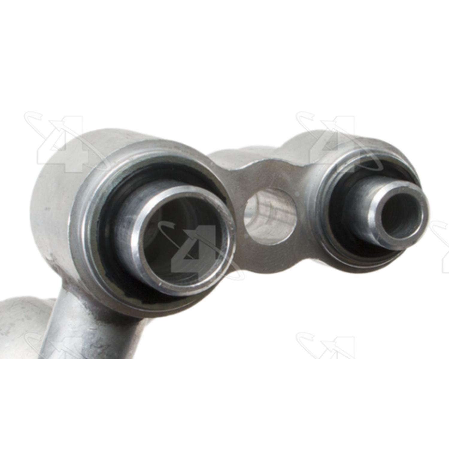 Four Seasons 56968 - A/C Refrigerant Discharge / Suction Hose Assembly Four Seasons 56968 A/C Manifold Hose Assembly product image 4 of 5