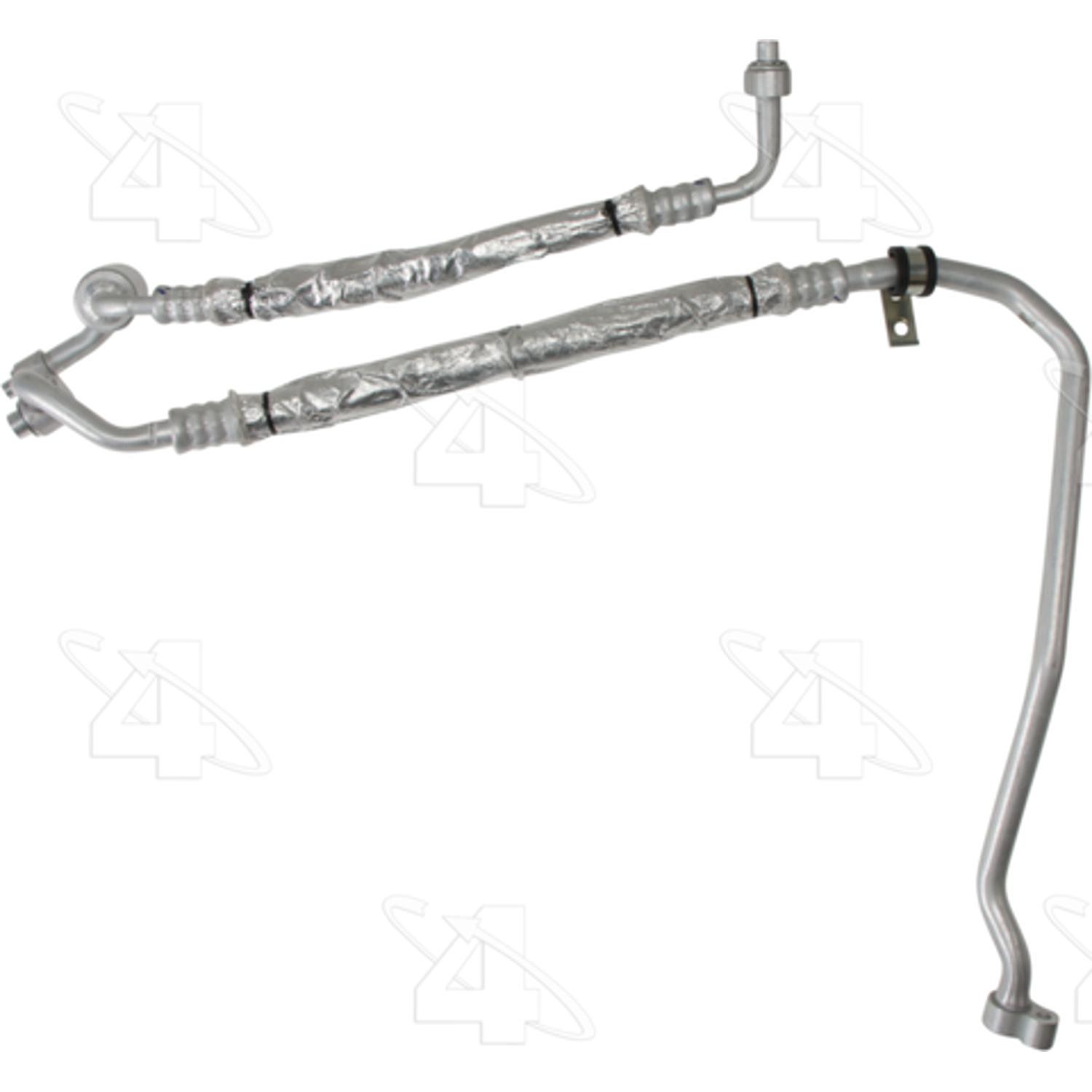 Four Seasons 56968 - A/C Refrigerant Discharge / Suction Hose Assembly Four Seasons 56968 A/C Manifold Hose Assembly product image 5 of 5