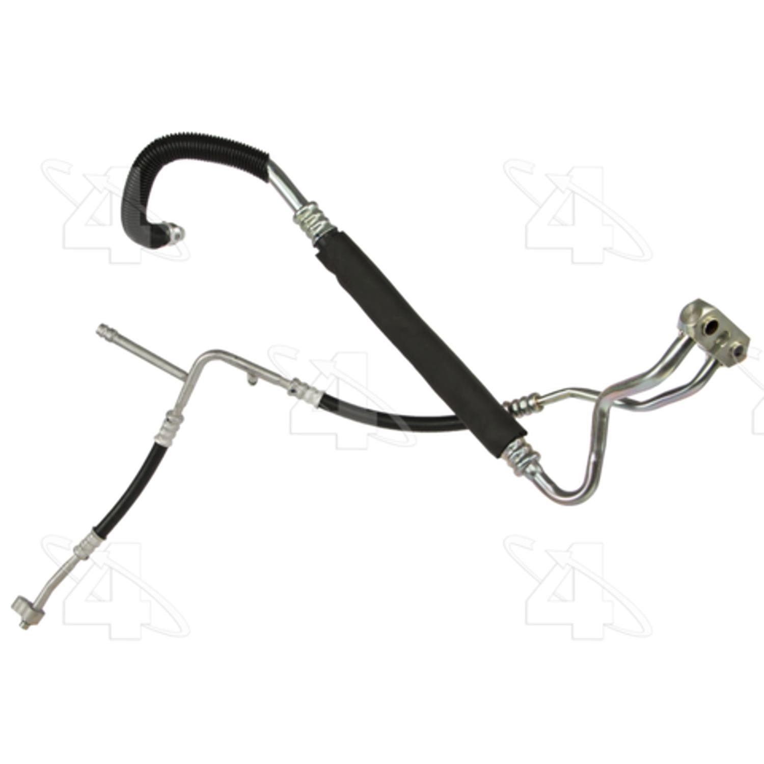 Four Seasons 56999 - A/C Refrigerant Discharge / Suction Hose Assembly Four Seasons 56999 A/C Manifold Hose Assembly product image 1 of 6