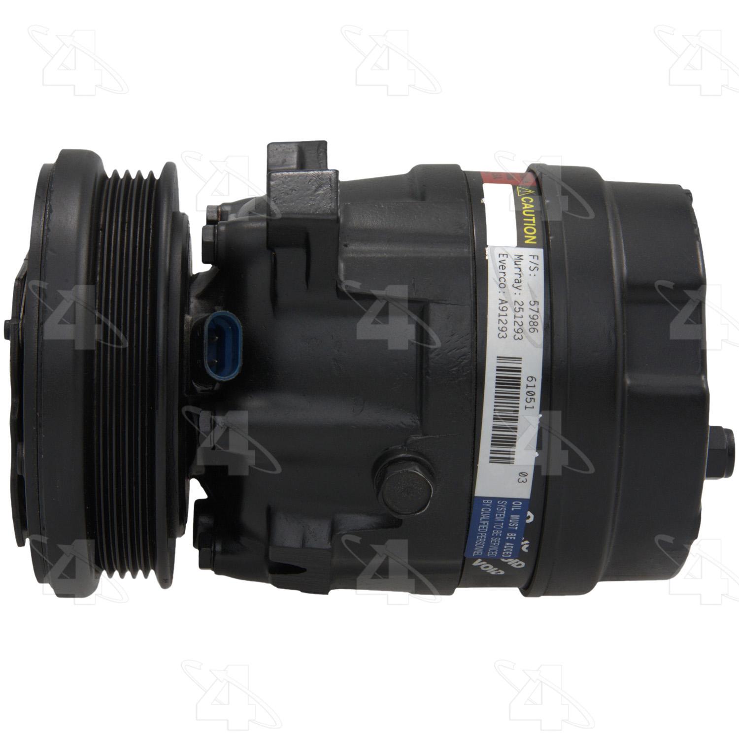 Four Seasons 57986 A/C Compressor product image 6 of 7