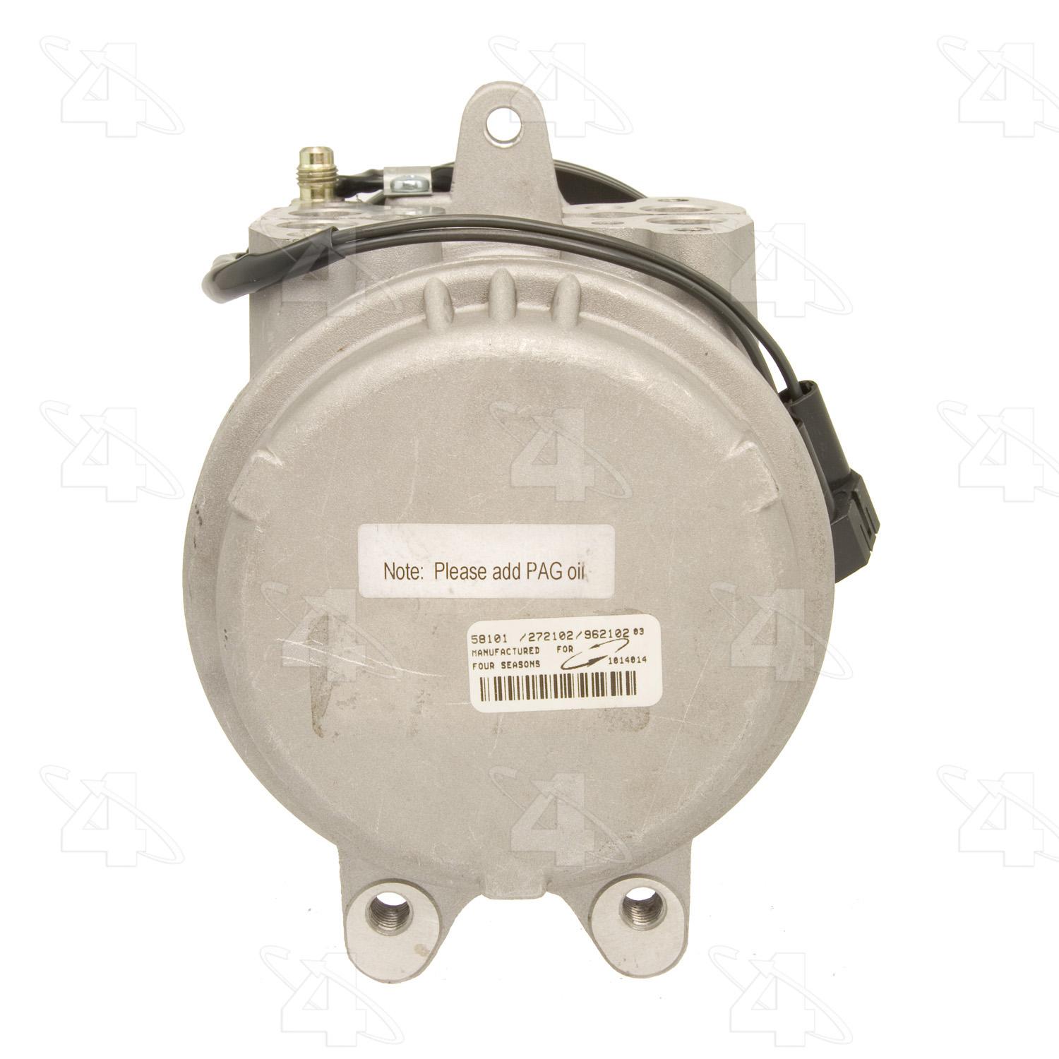 Four Seasons 58101 - A/C Compressor Four Seasons 58101 A/C Compressor product image 2 of 7