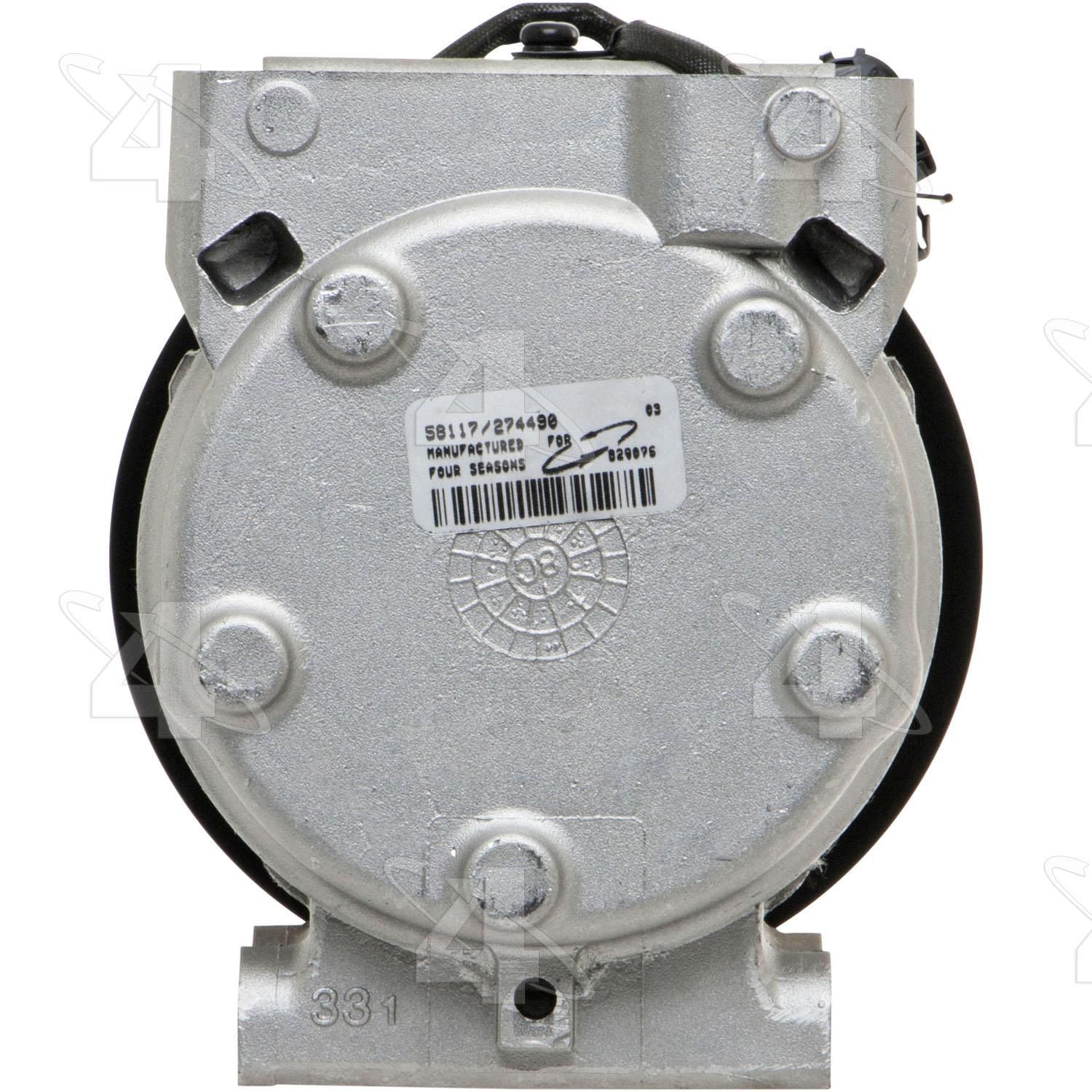 Four Seasons 58117 - A/C Compressor Four Seasons 58117 A/C Compressor product image 2 of 7