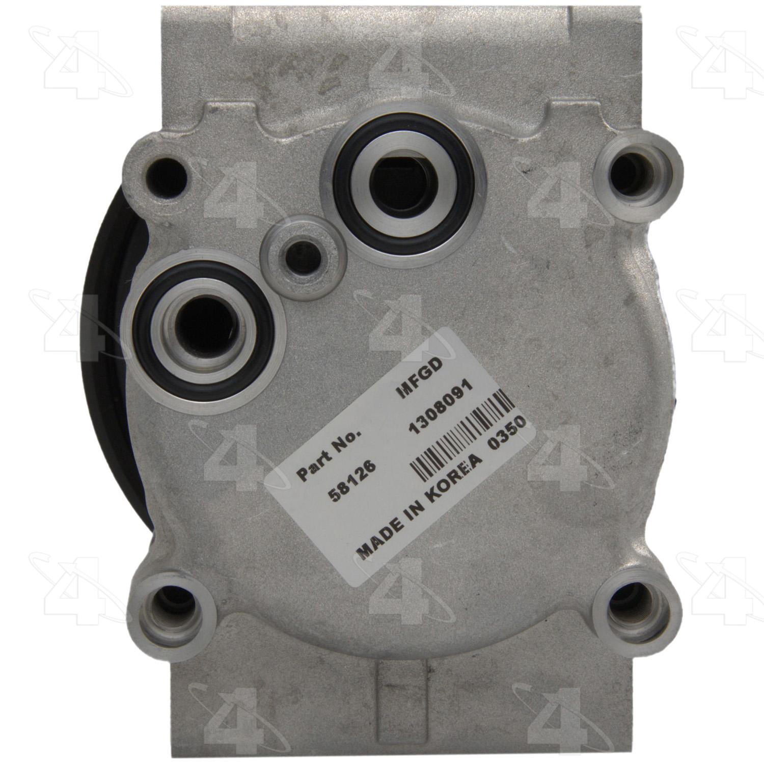 Four Seasons 58126 - A/C Compressor Four Seasons 58126 A/C Compressor product image 2 of 7