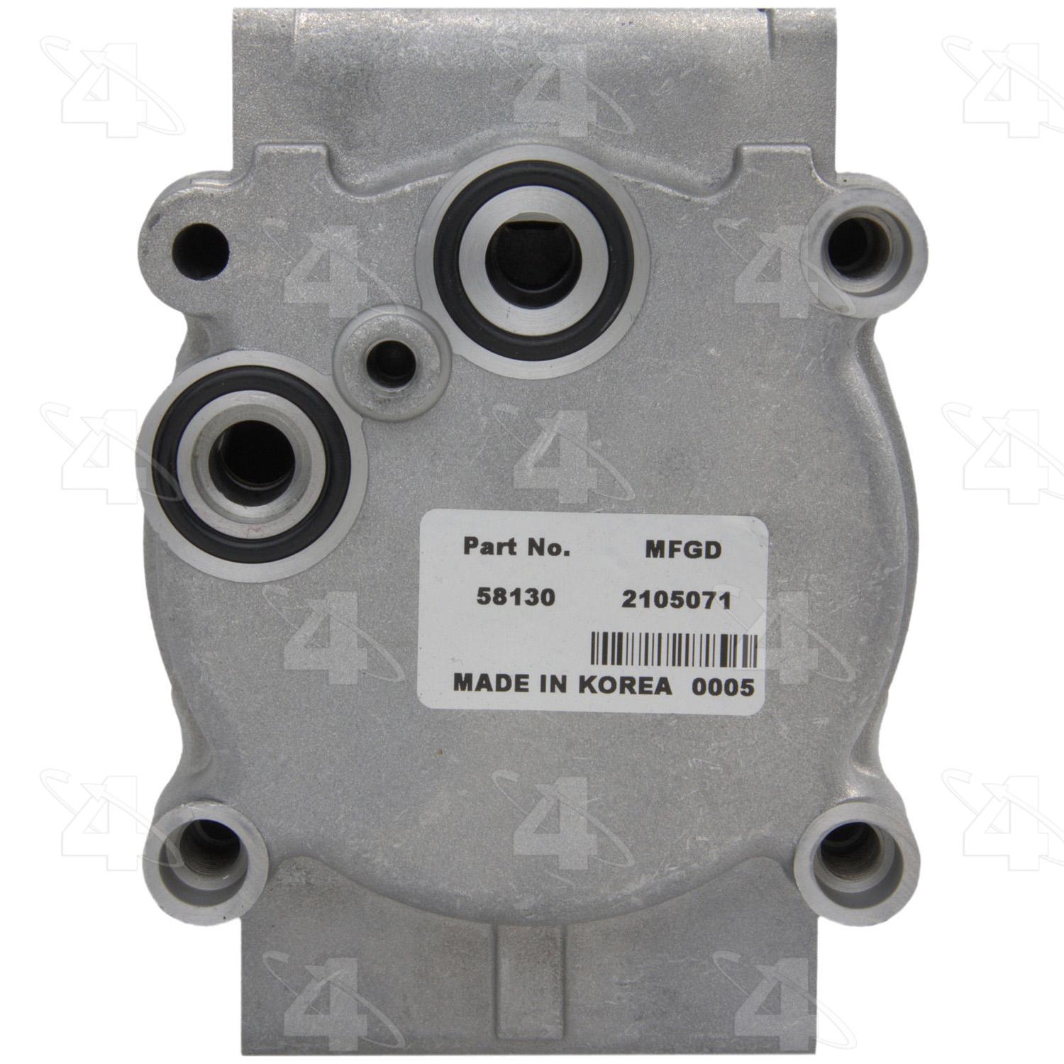 Four Seasons 58130 - A/C Compressor Four Seasons 58130 A/C Compressor product image 2 of 7
