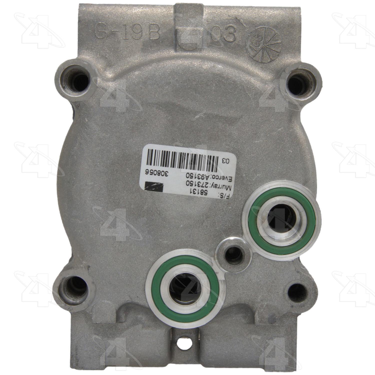 Four Seasons 58131 A/C Compressor product image 2 of 7