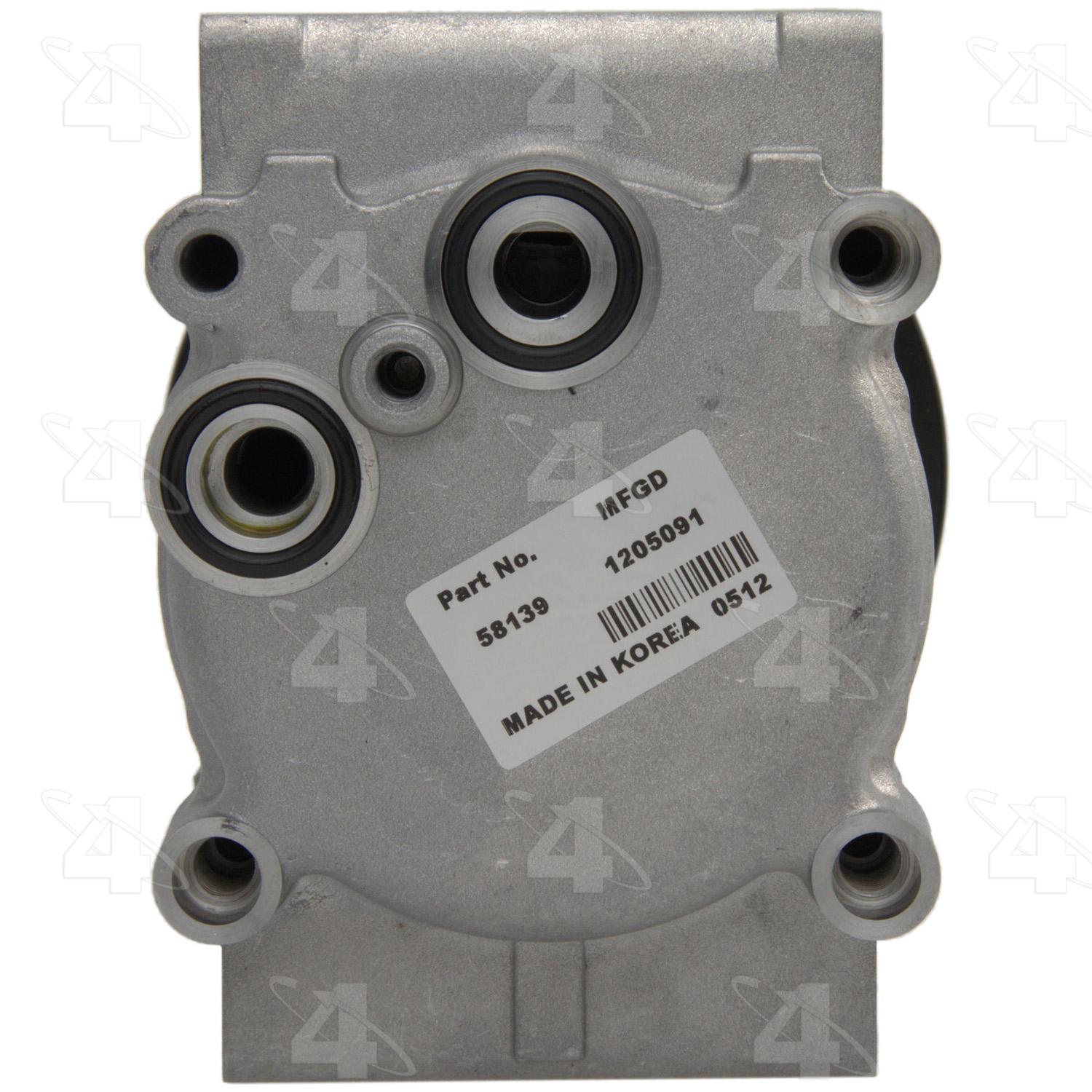 Four Seasons 58139 - A/C Compressor Four Seasons 58139 A/C Compressor product image 2 of 7