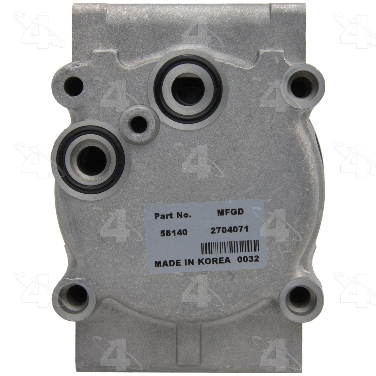 Four Seasons 58140 A/C Compressor product image 2 of 7