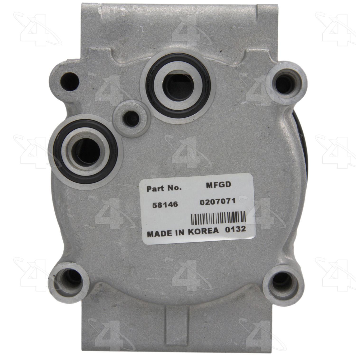 Four Seasons 58146 - A/C Compressor Four Seasons 58146 A/C Compressor product image 2 of 7