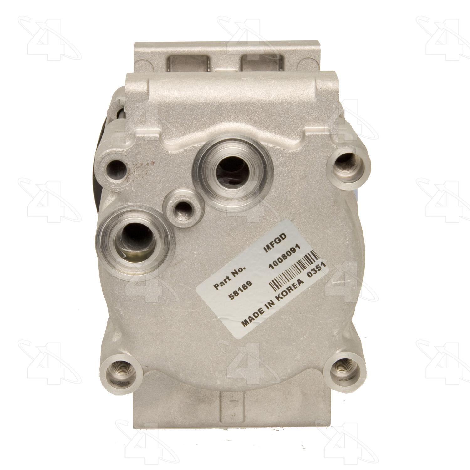 Four Seasons 58169 - A/C Compressor Four Seasons 58169 A/C Compressor product image 2 of 7