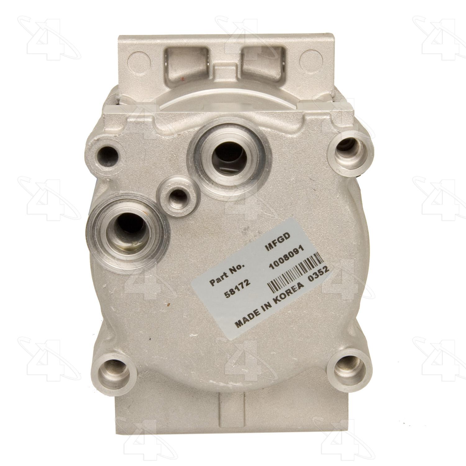 Four Seasons 58172 - A/C Compressor Four Seasons 58172 A/C Compressor product image 2 of 7
