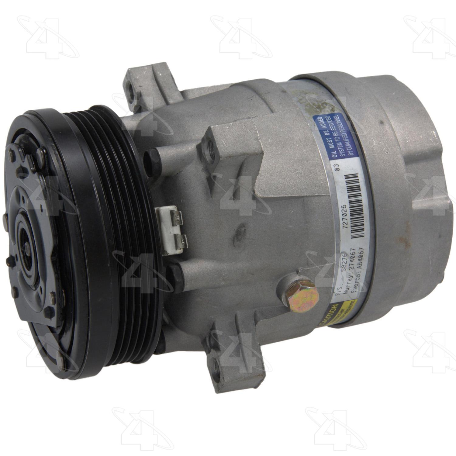 Four Seasons 58276 - A/C Compressor Four Seasons 58276 A/C Compressor product image 1 of 7