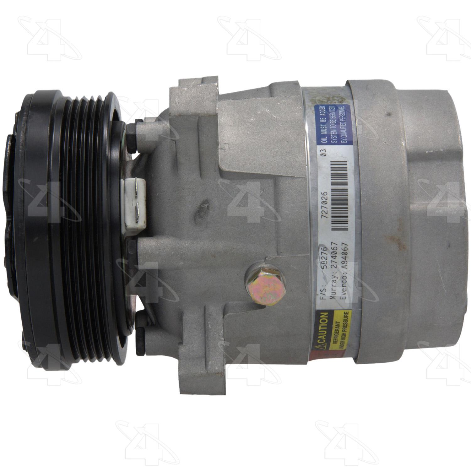Four Seasons 58276 - A/C Compressor Four Seasons 58276 A/C Compressor product image 6 of 7