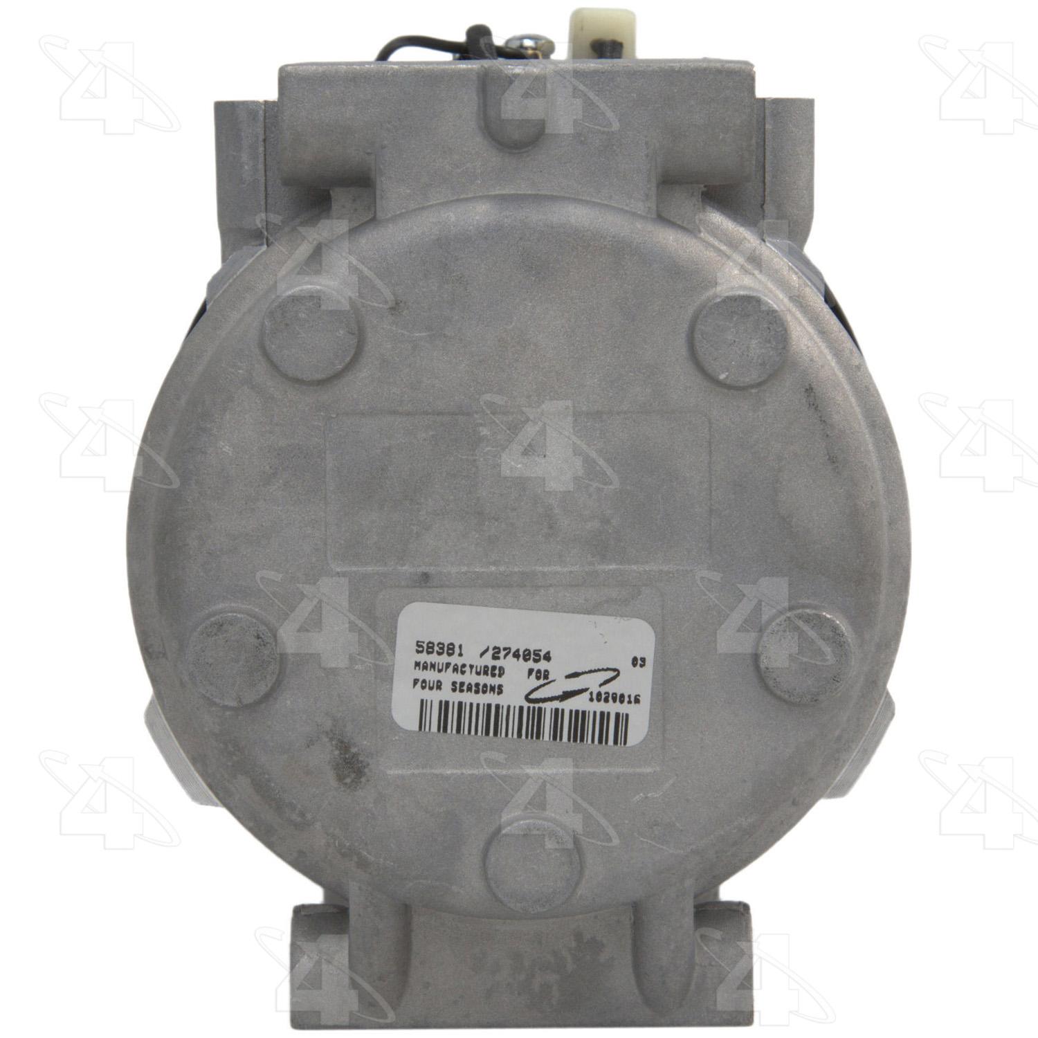 Four Seasons 58381 A/C Compressor product image 2 of 7