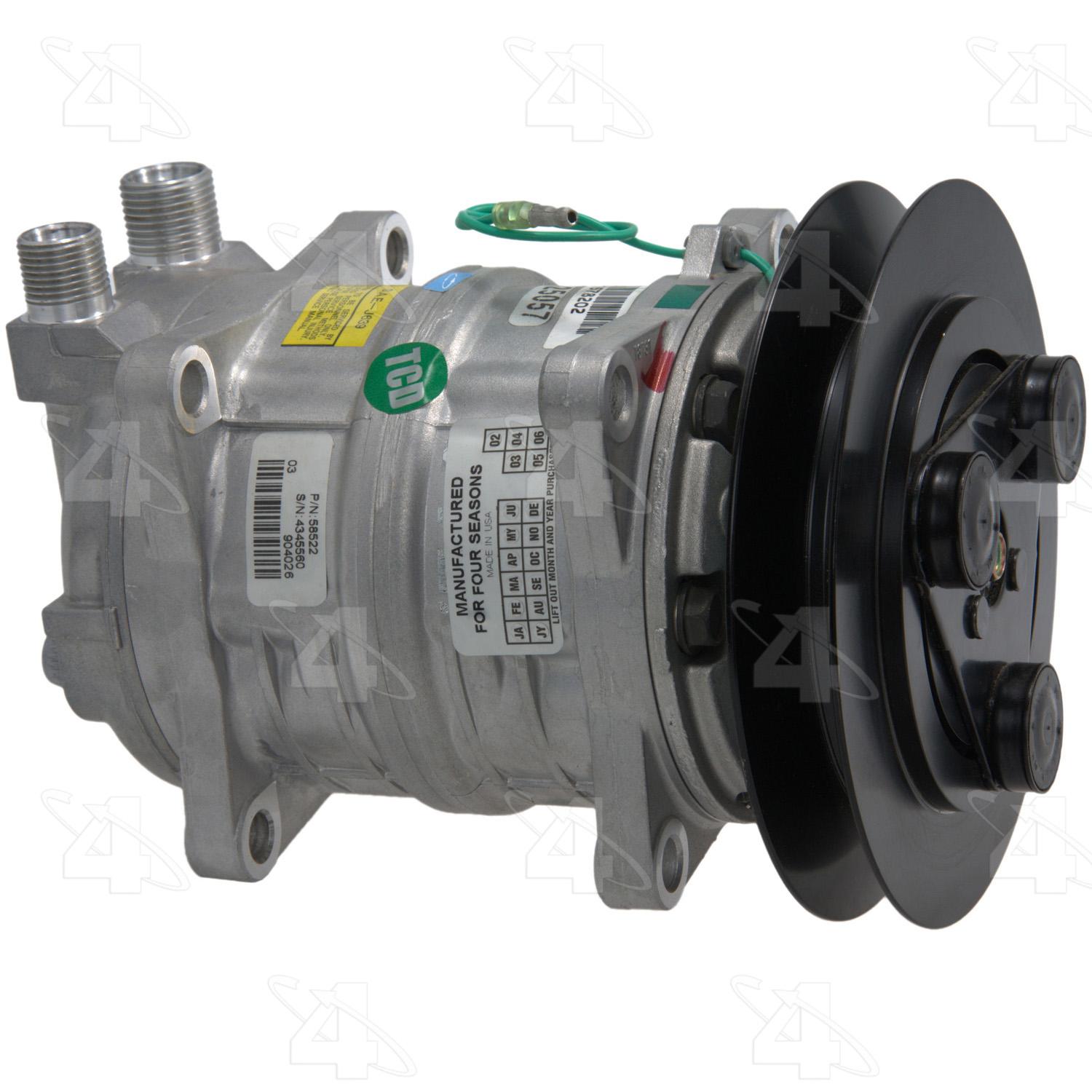 Four Seasons 58522 A/C Compressor product image 1 of 7
