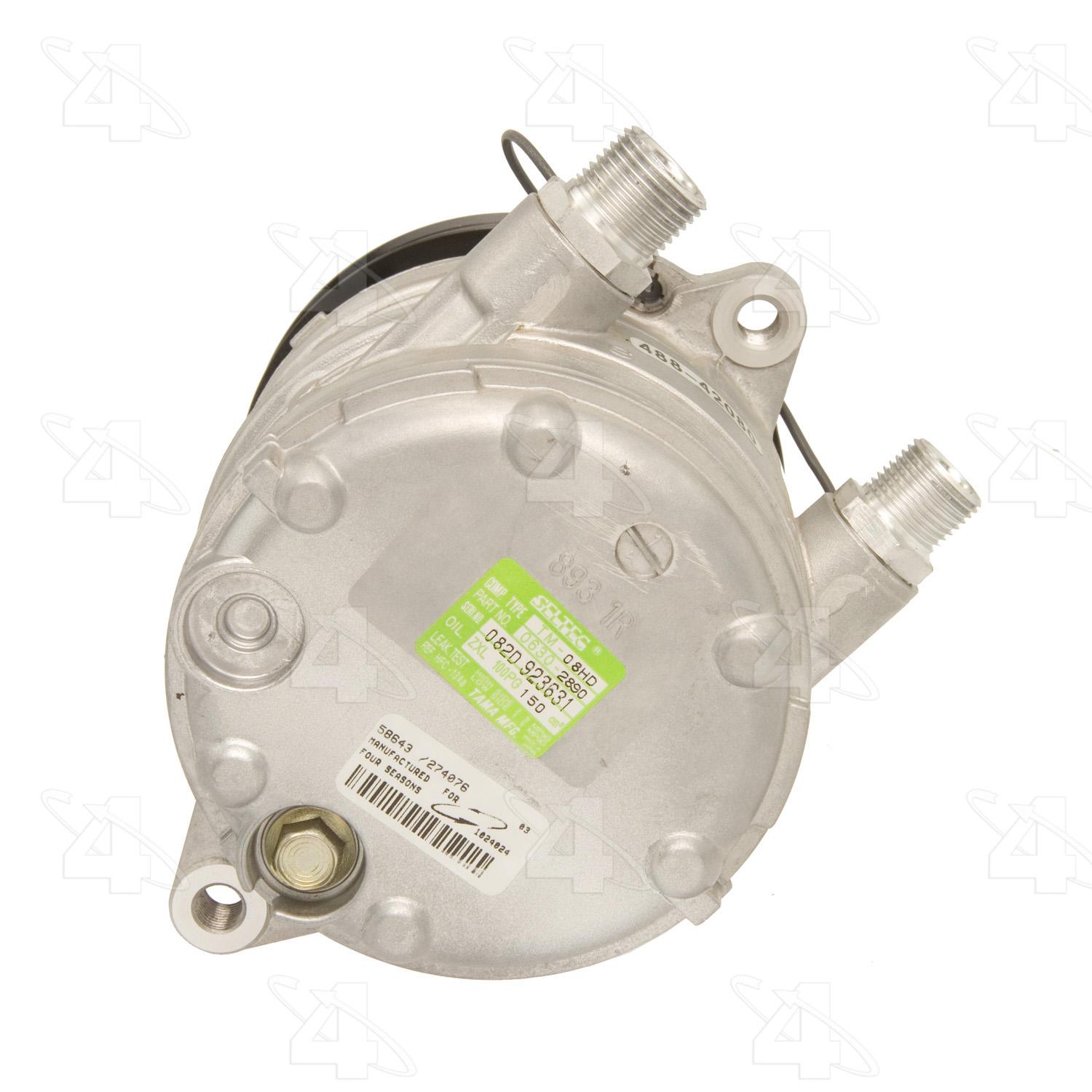 Four Seasons 58643 - A/C Compressor Four Seasons 58643 A/C Compressor product image 2 of 7