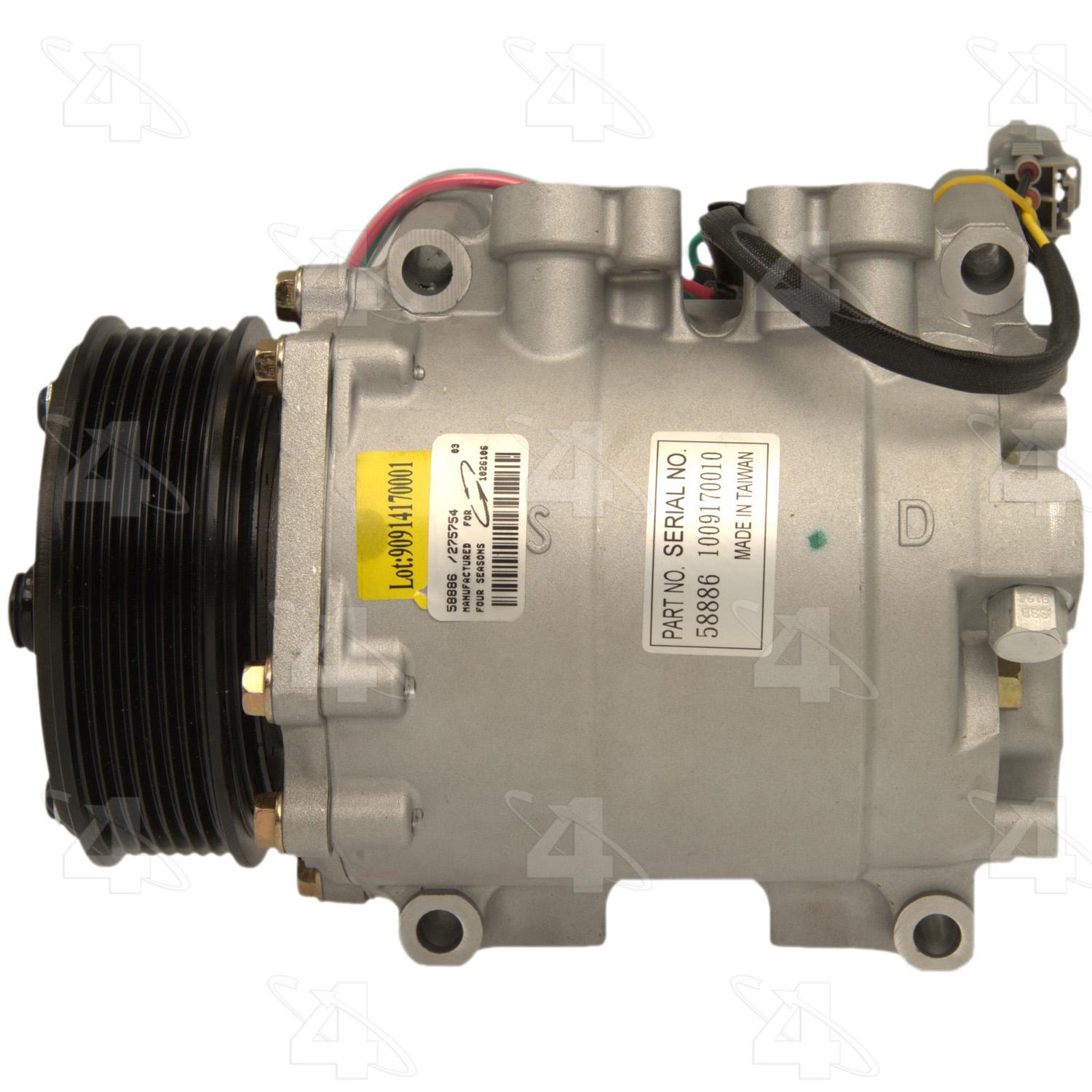 Four Seasons 58886 - A/C Compressor Four Seasons 58886 A/C Compressor product image 6 of 7