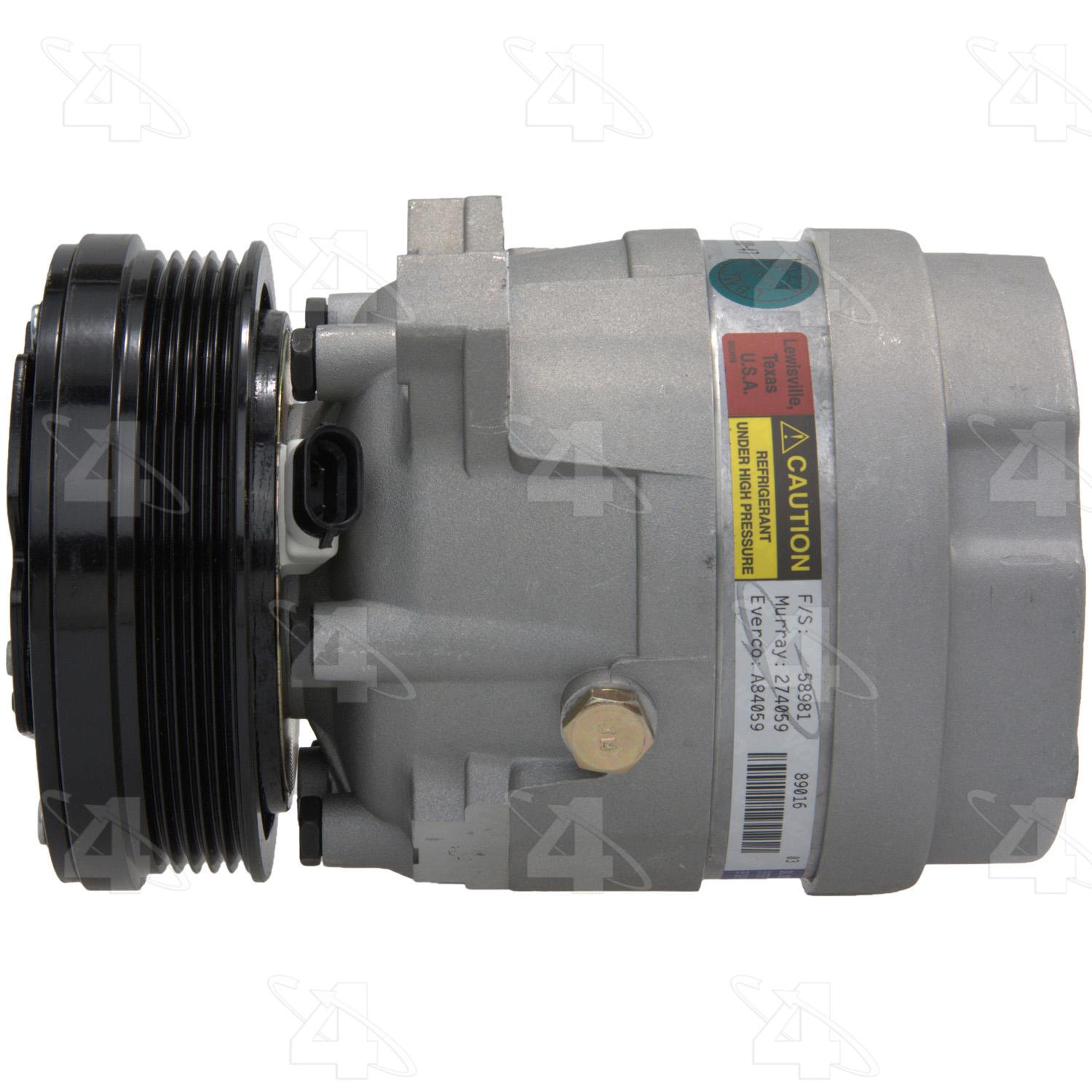 Four Seasons 58981 - A/C Compressor Four Seasons 58981 A/C Compressor product image 6 of 7
