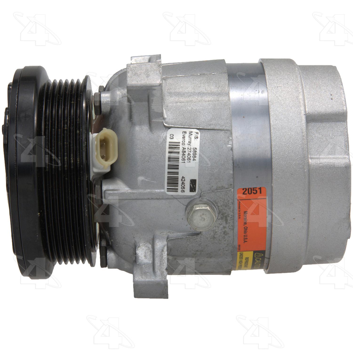 Four Seasons 58984 - A/C Compressor Four Seasons 58984 A/C Compressor product image 6 of 7