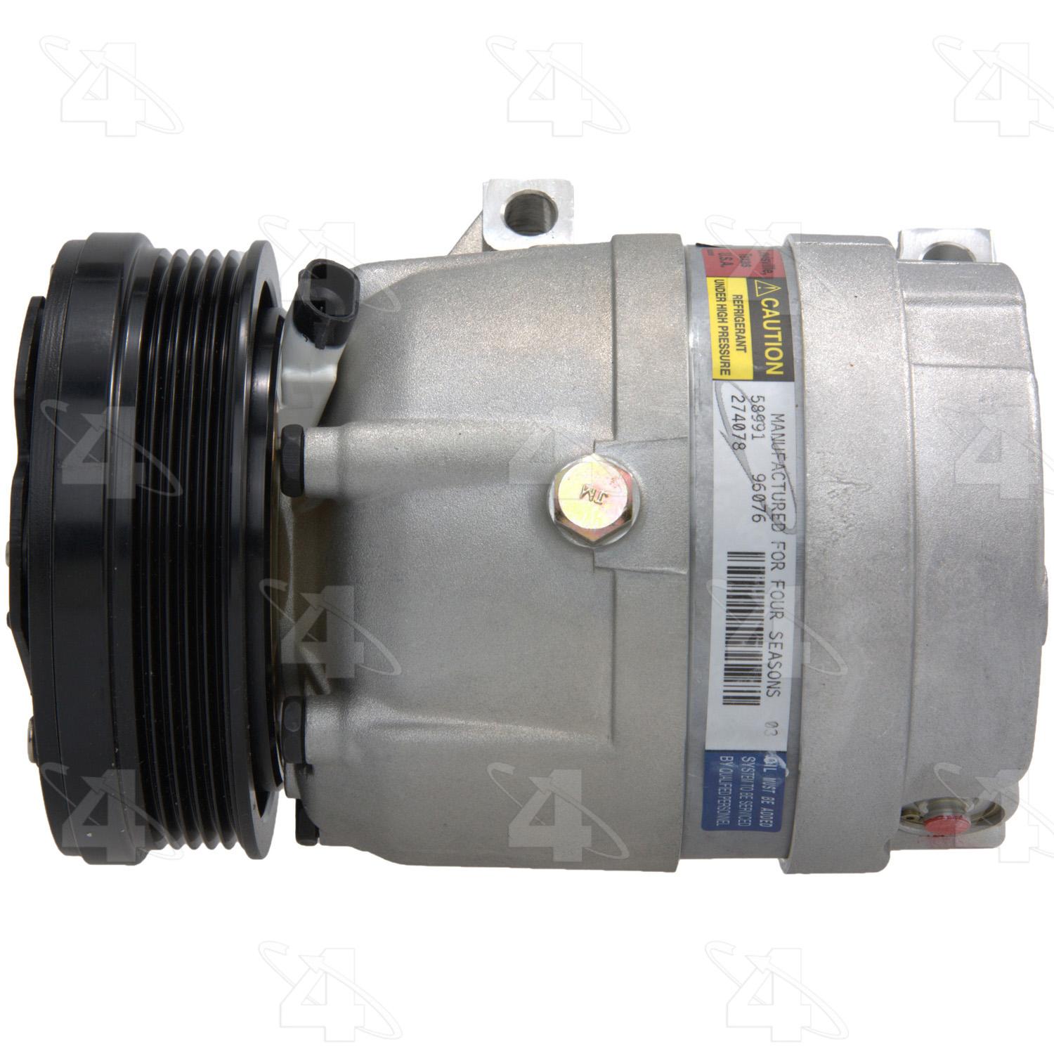 Four Seasons 58991 - A/C Compressor Four Seasons 58991 A/C Compressor product image 6 of 7